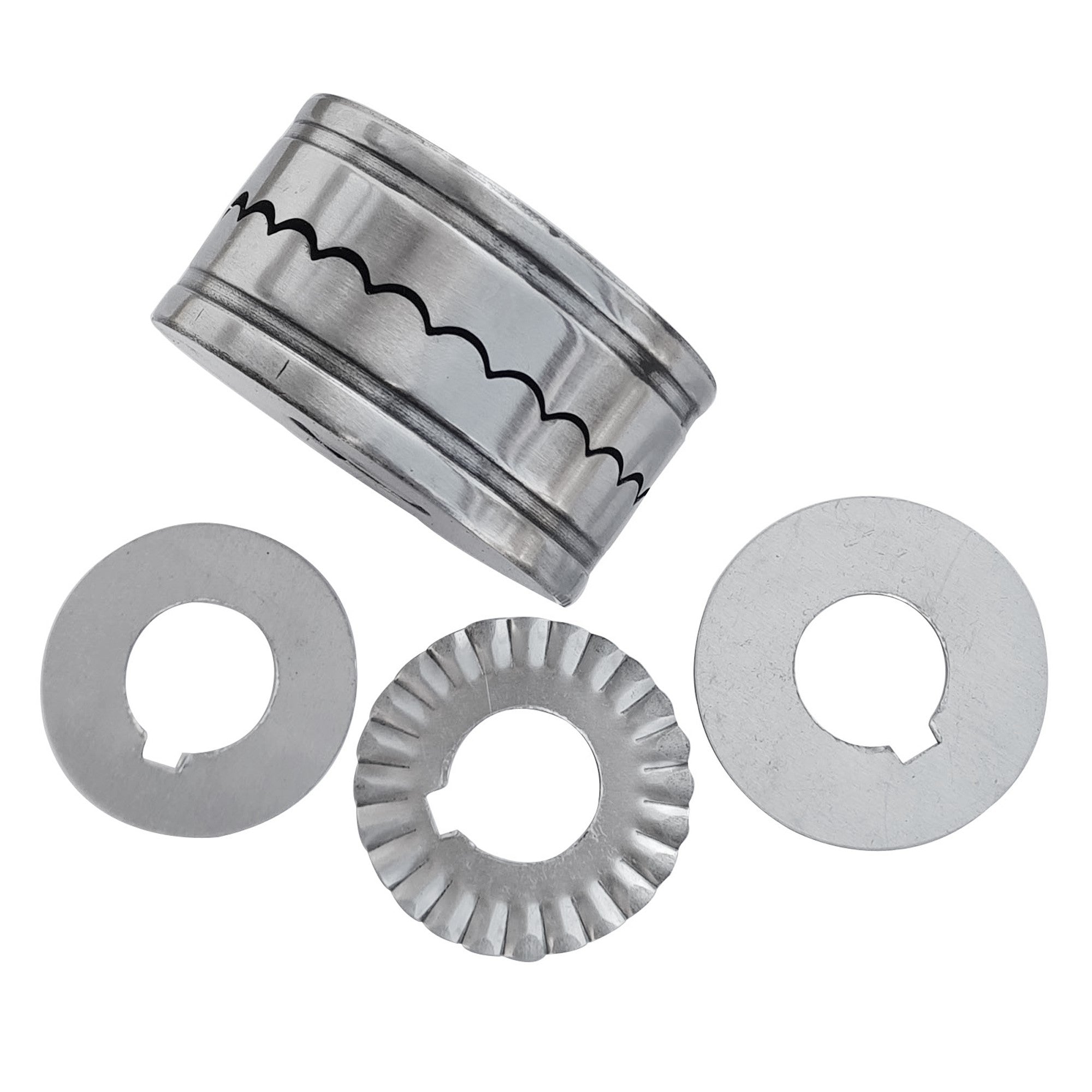 Jewelry Bangle Dapping Die 24 Wavy Scallop Pattern - SALE