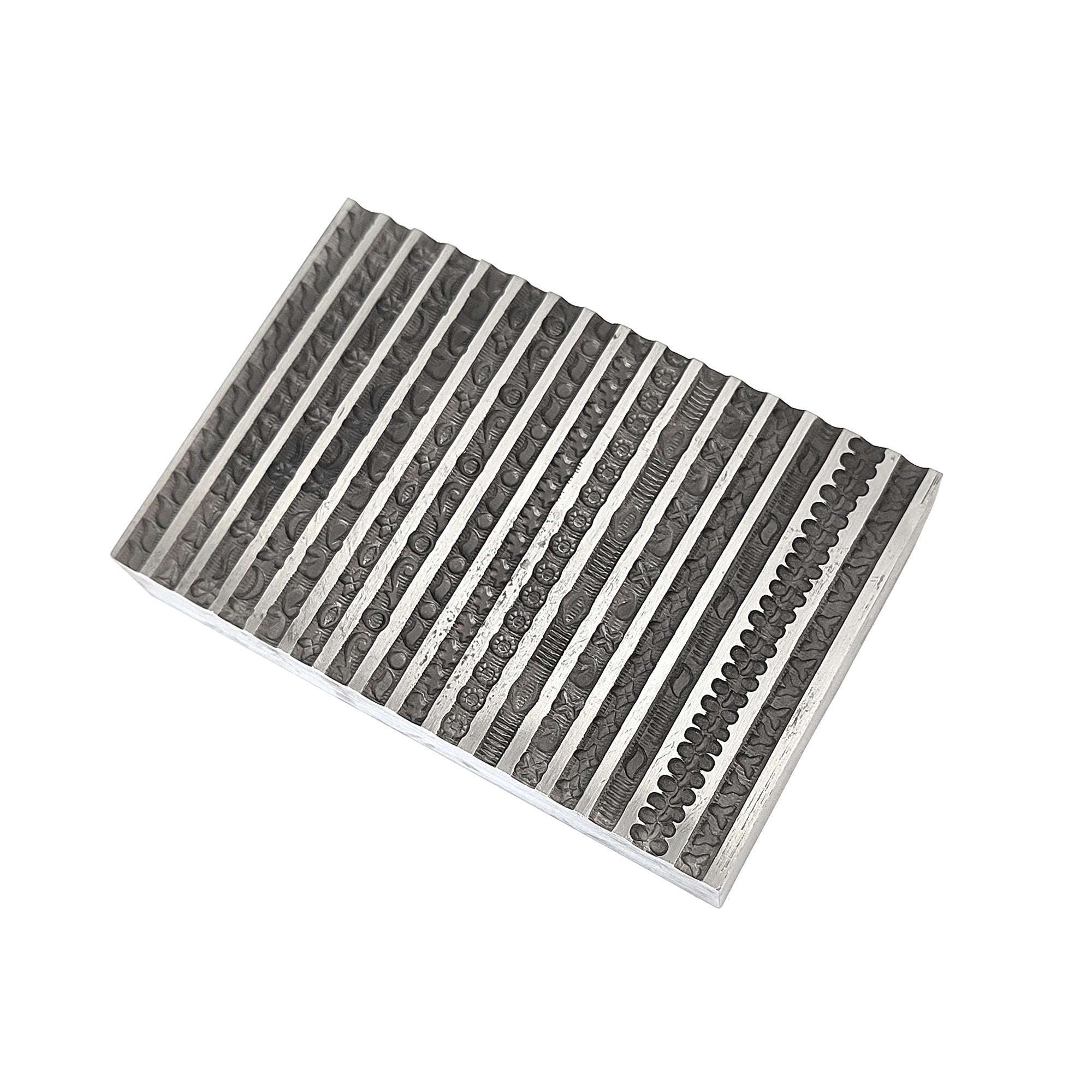 Design #1 Wire Impression Die 16 in 1 Pattern - Wire Bangle Die