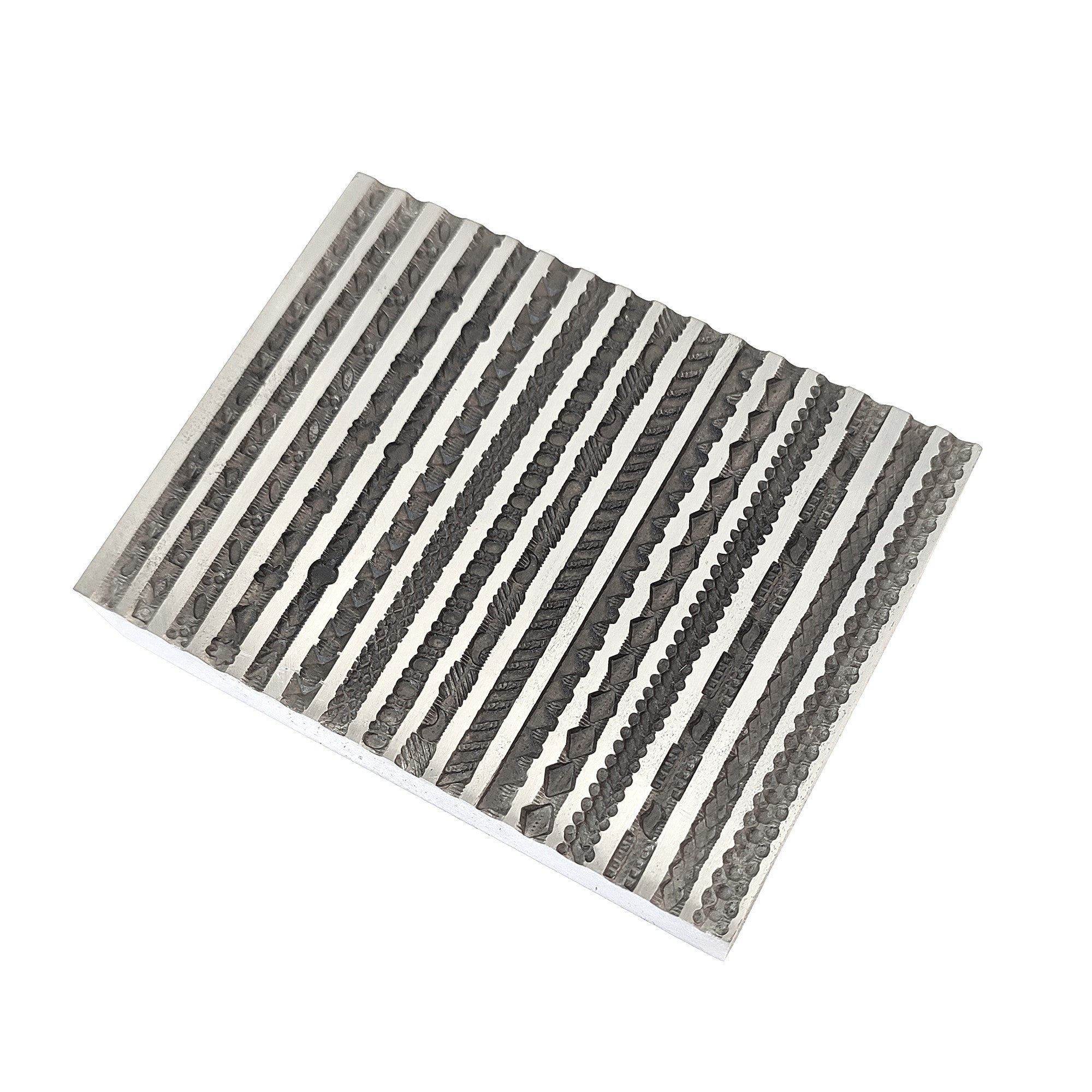 Design #2 Wire Impression Die 16 in 1 Pattern - Wire Bangle Die