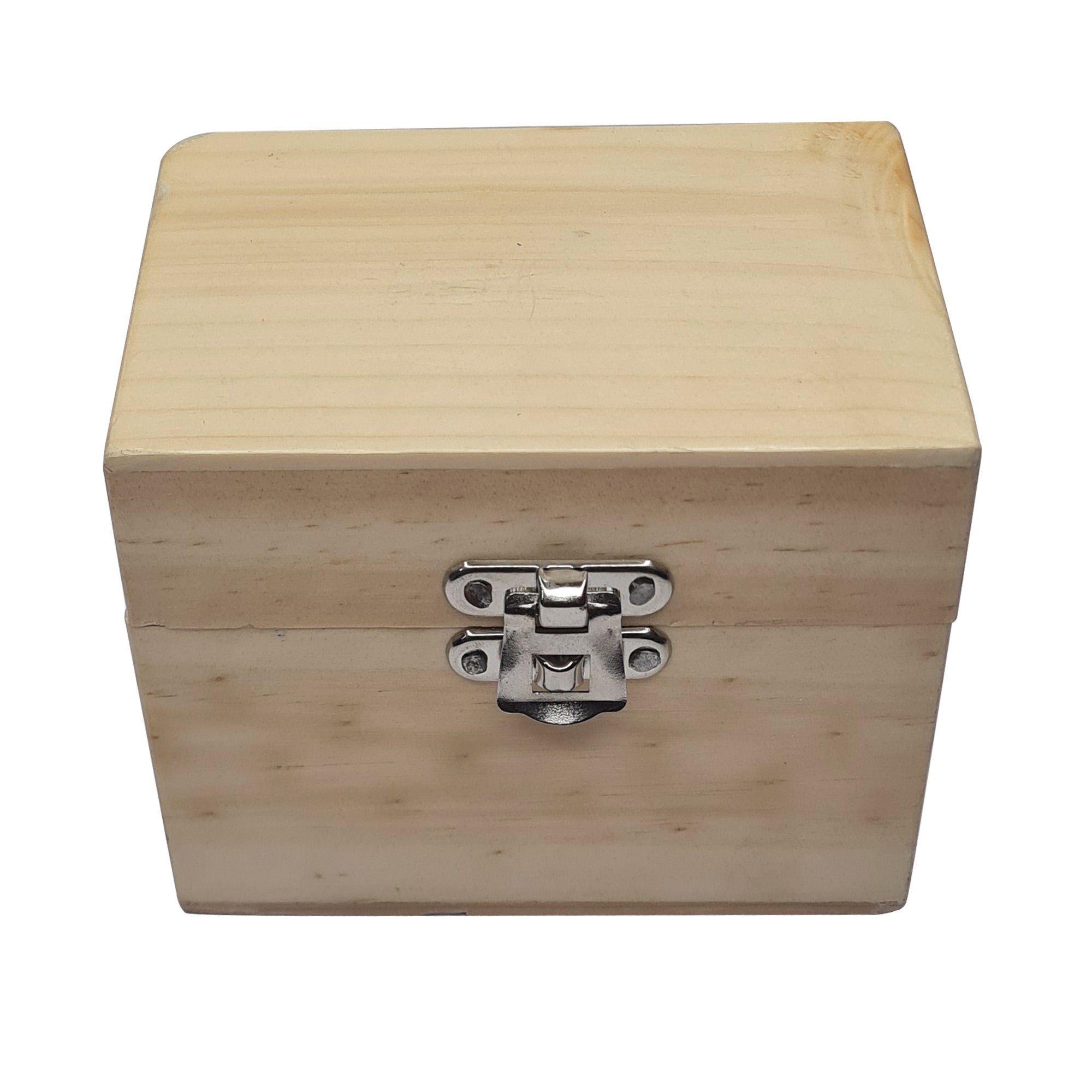 Wooden Box with 5 Compartments for Gold Testing Kit