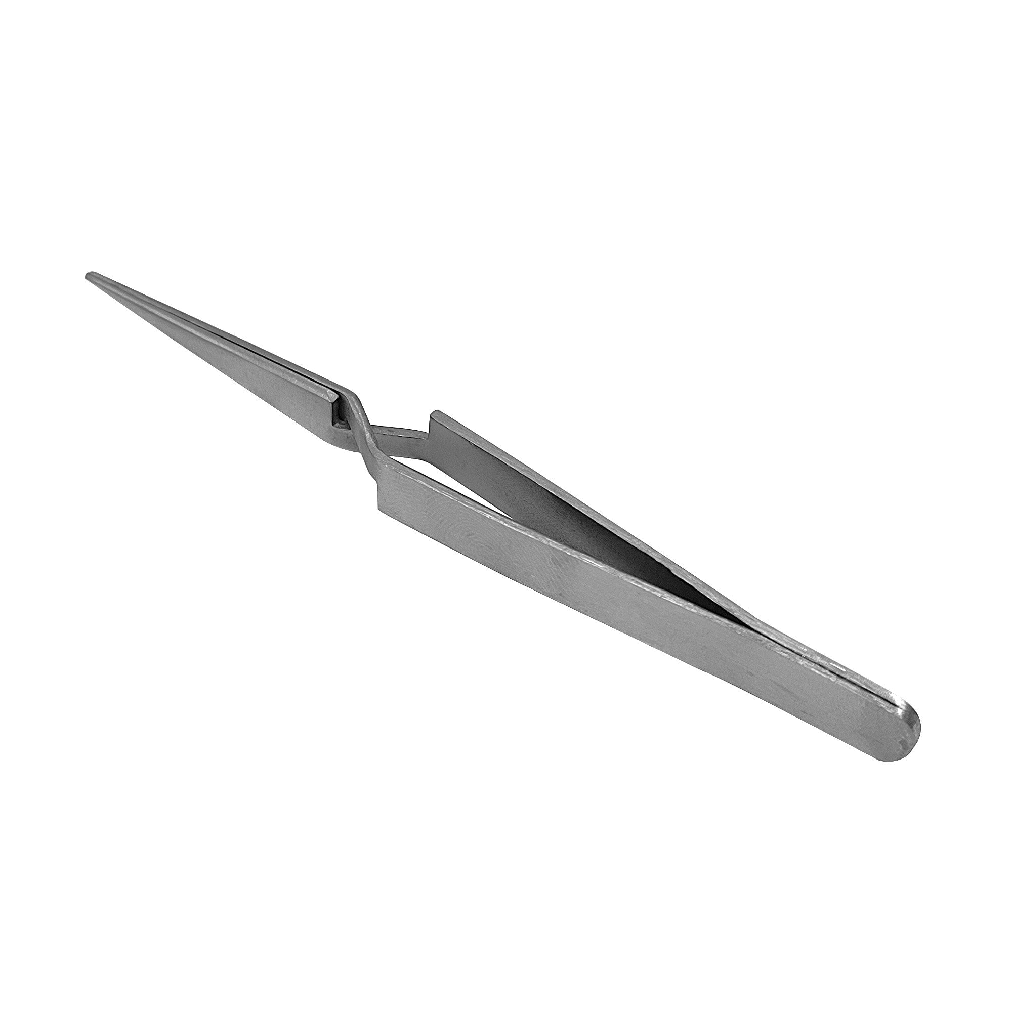 Straight Cross-Locking Tweezers 120mm Length - Jewelry Tool