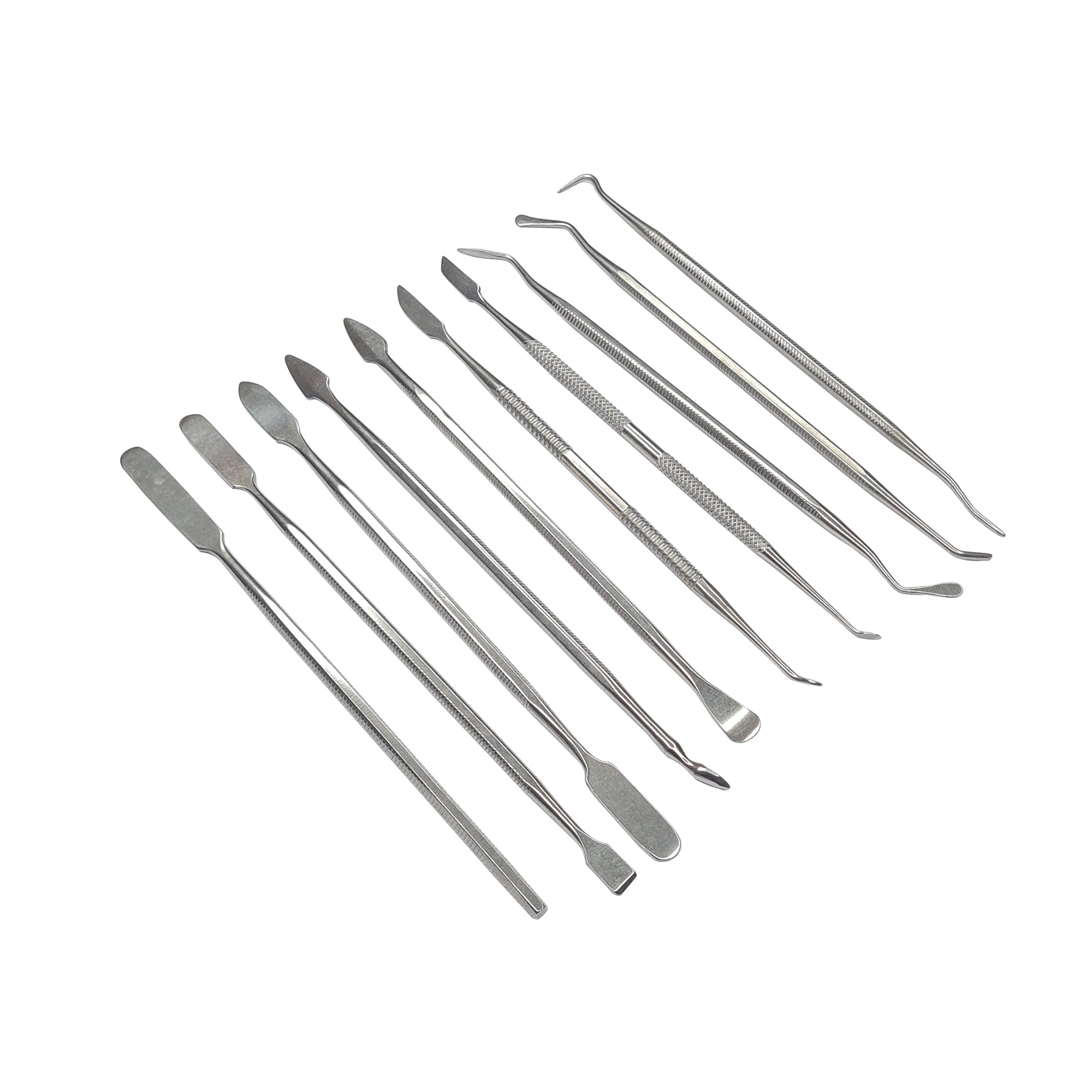10 Piece Double-Ended Wax Carver and Spatula Set Jewelry Making Carving Tool