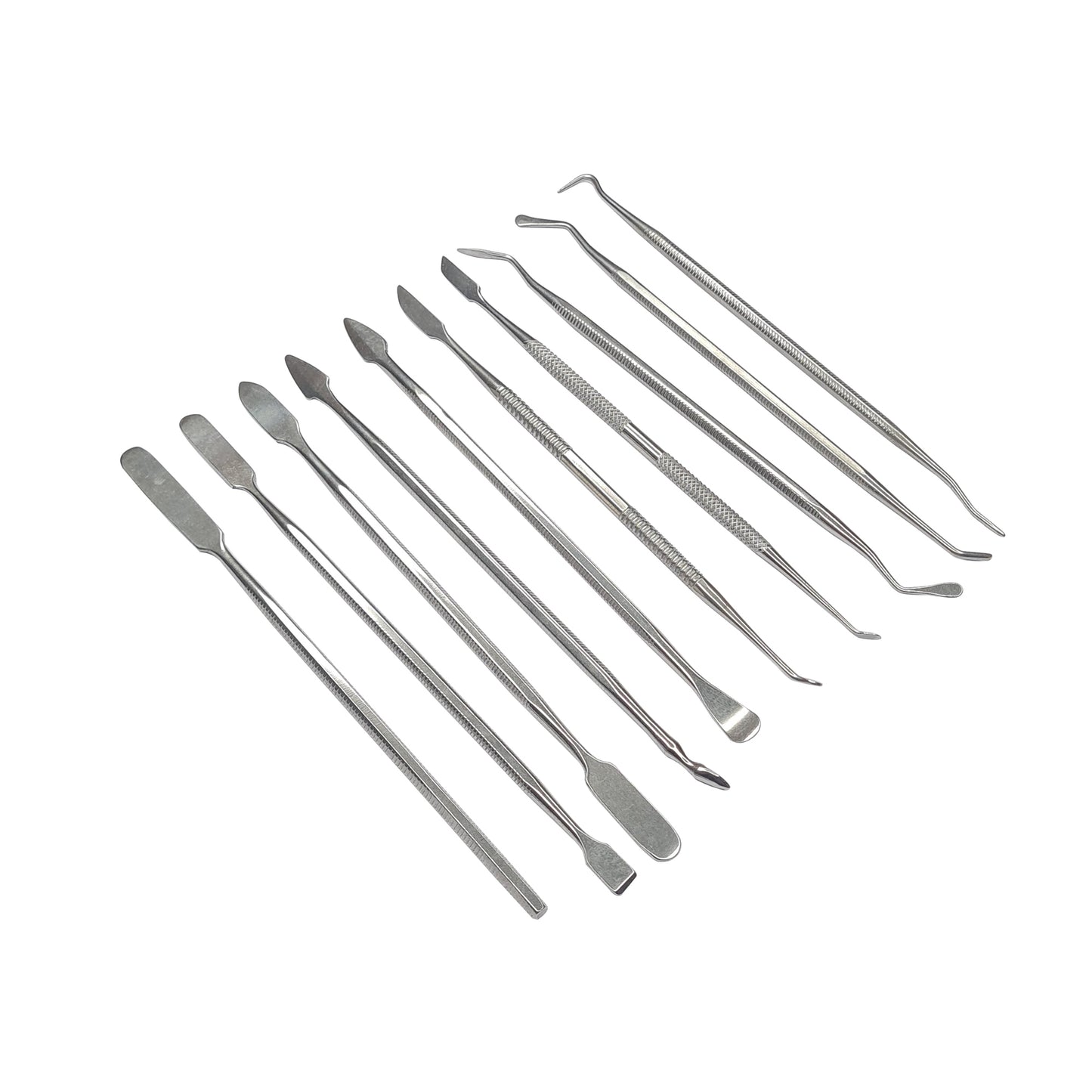 10 Piece Double-Ended Wax Carver and Spatula Set Jewelry Making Carving Tool