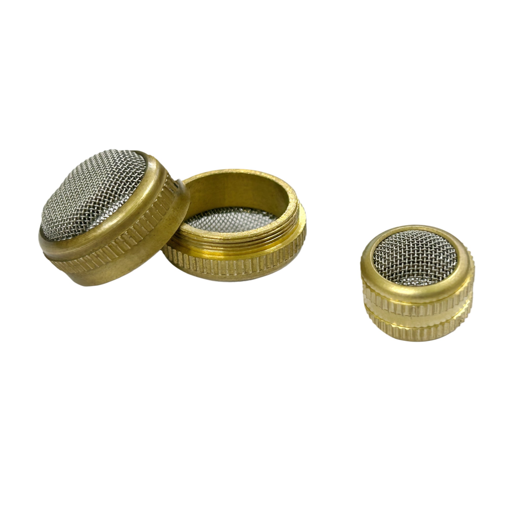 9pc Brass/Steel Ultrasonic Cleaning Mesh Screw Basket Watch Tool 16,25,20mm Set