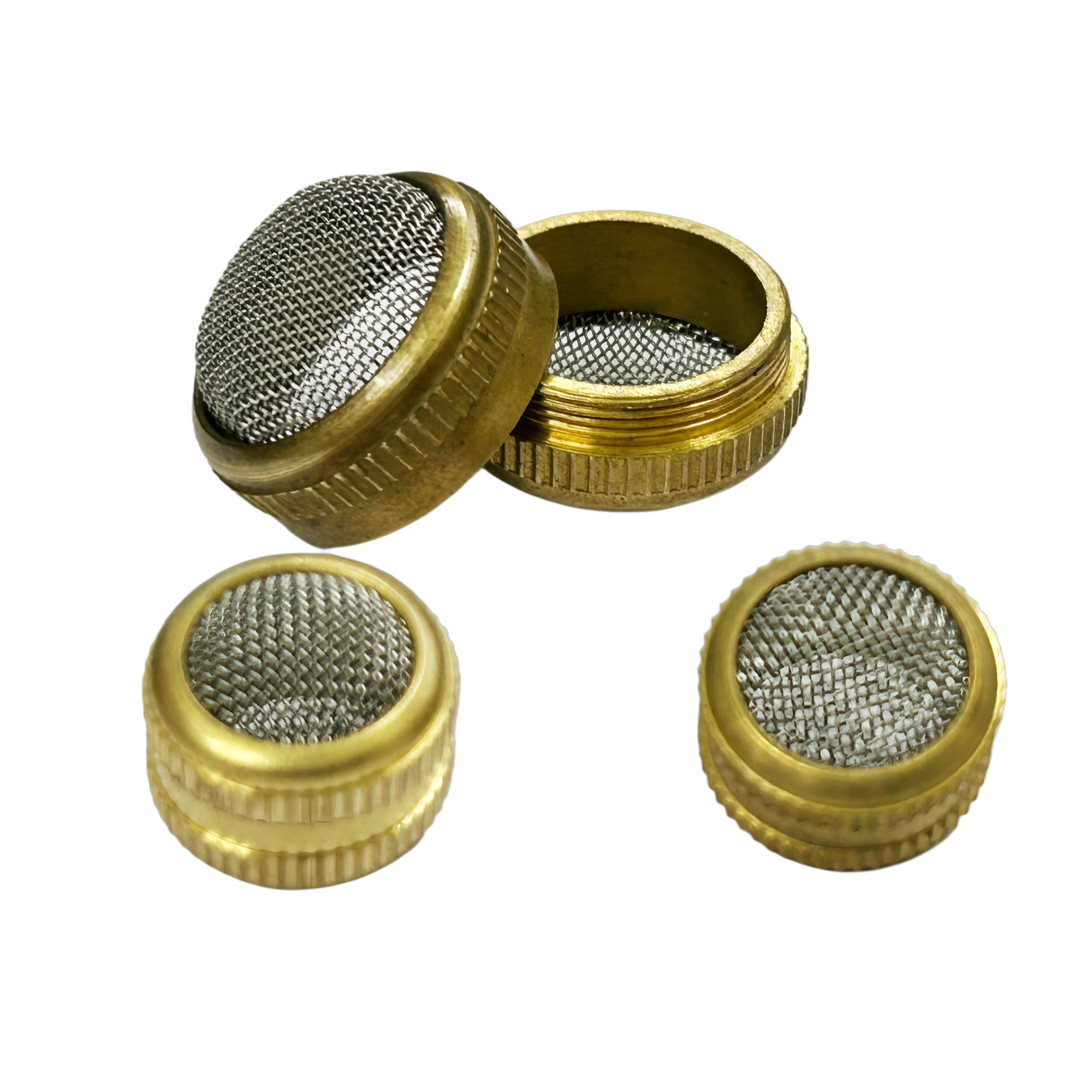 9pc Brass/Steel Ultrasonic Cleaning Mesh Screw Basket Watch Tool 16,25,20mm Set