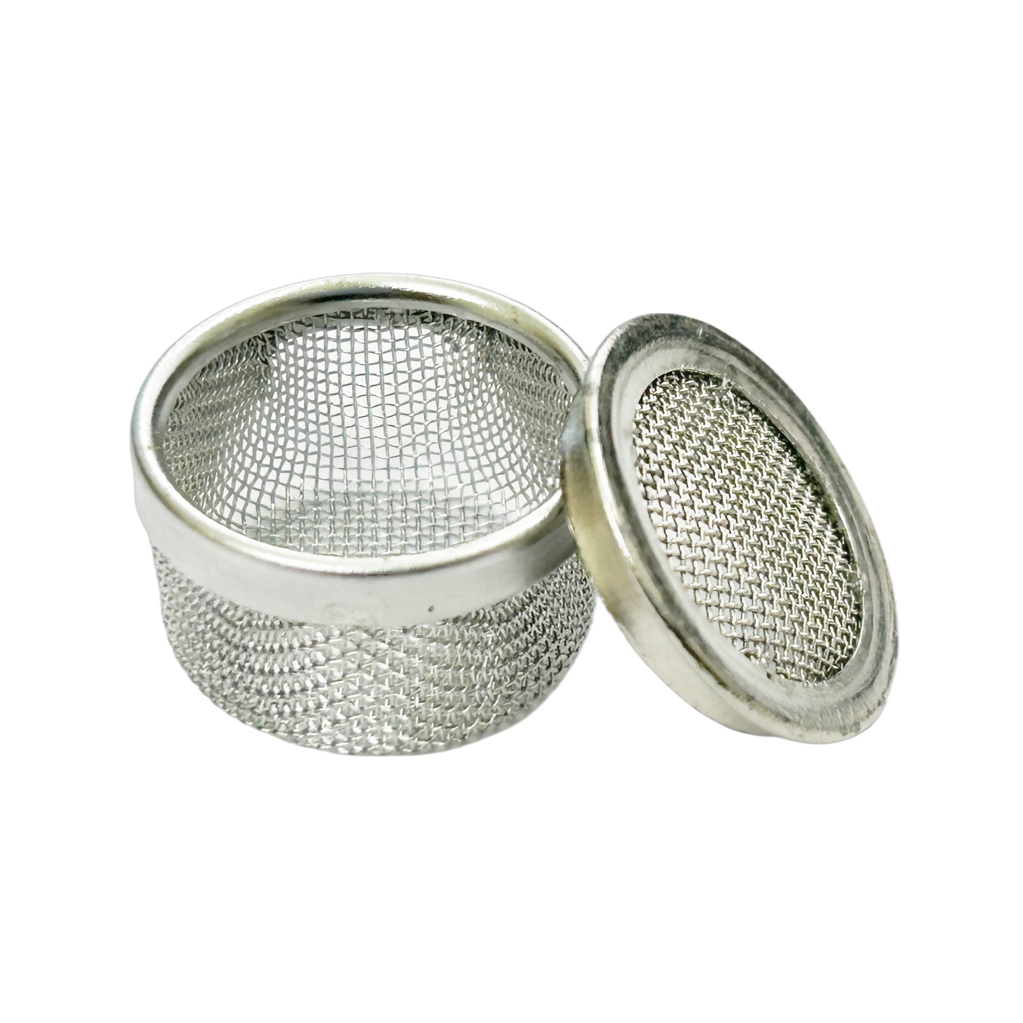 10pc Set Mini Steel Ultrasonic Cleaning Basket Parts Holder Mesh Watch Tool 20mm