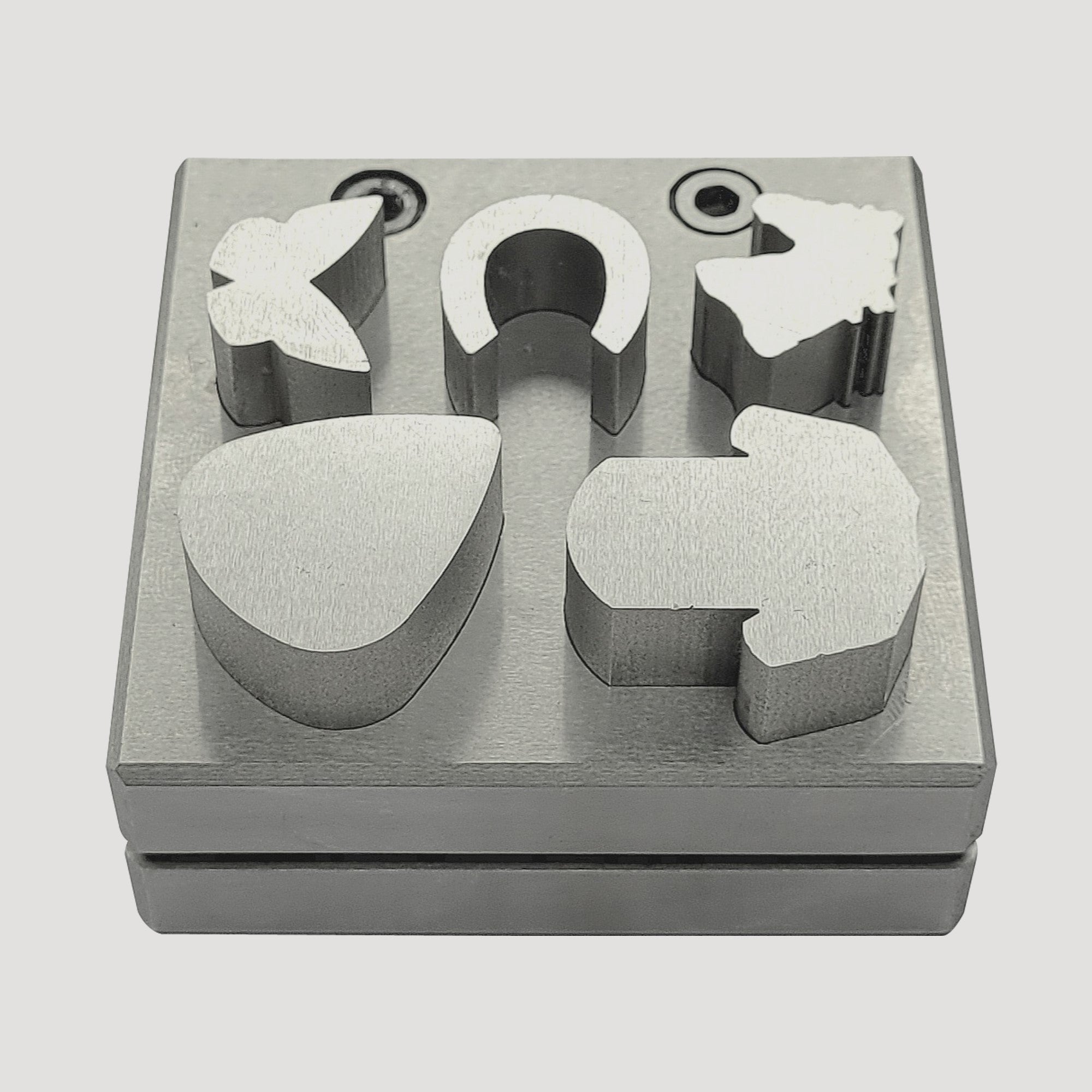 Multi Shape Disc Cutter with Set of 5 Punches- T-shirt, Butterfly, Horse, Magnet