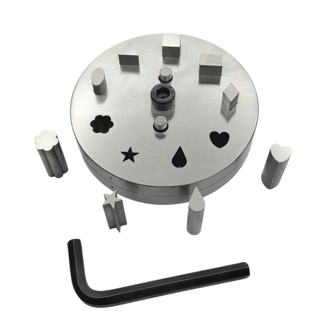 Multi Shape Disc Cutter Set of 9 Punches - Jewelry Making Tool -Different Shapes