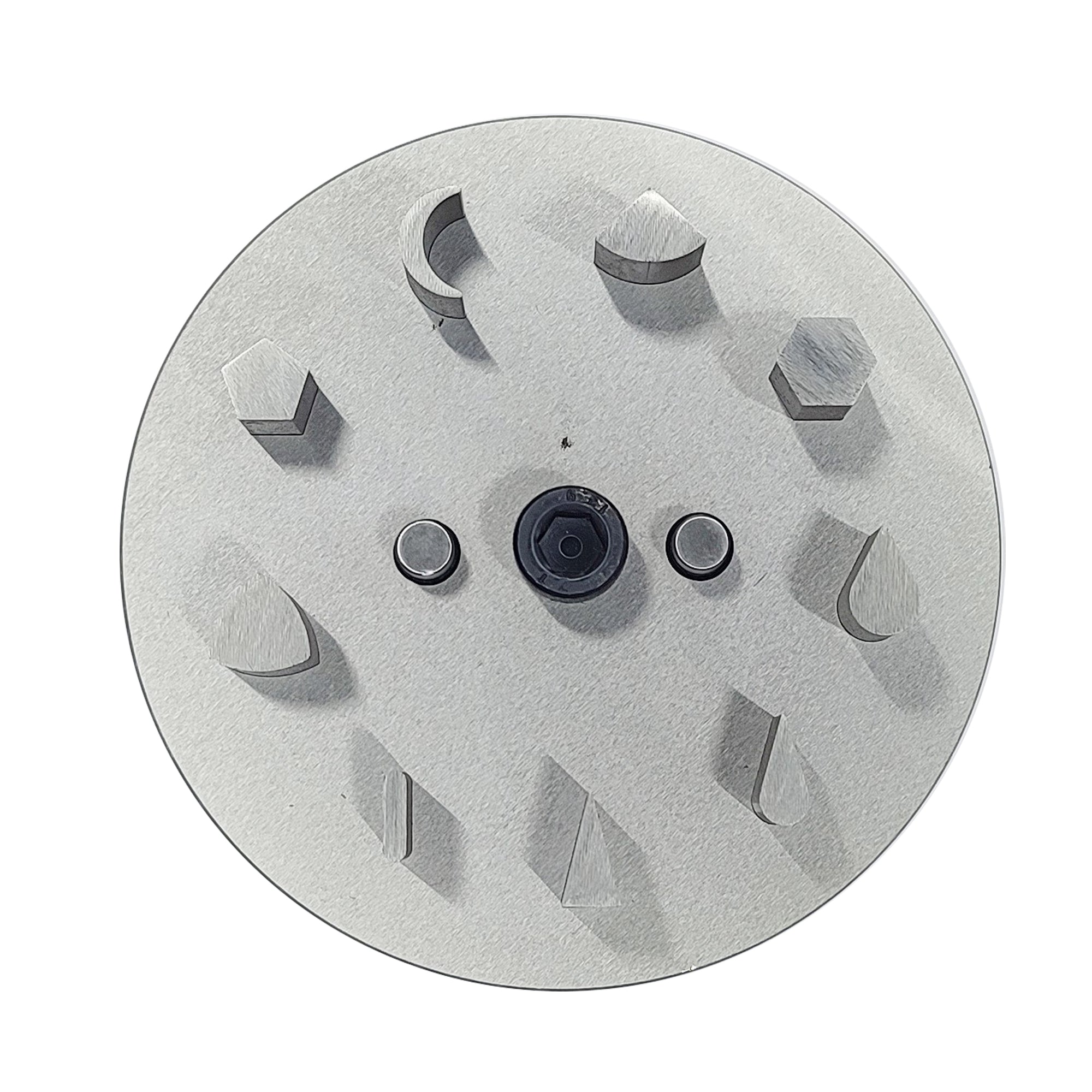 Multi Shape Disc Cutter with Set of 9 Assorted Punches Size 11mm-15mm