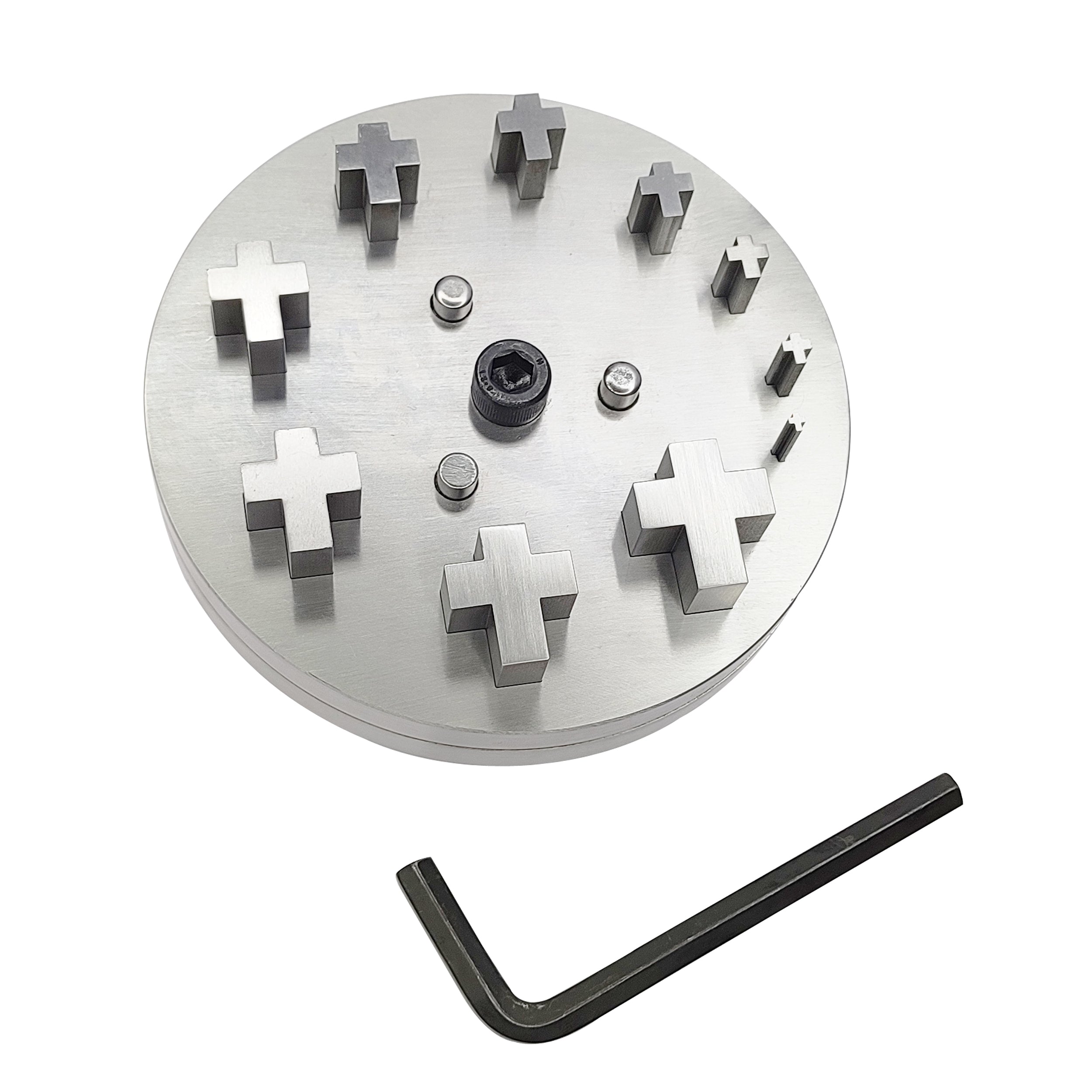 Disc Cutter Cross Shape with 10 Punches Size 1/8"- 1 1/4"
