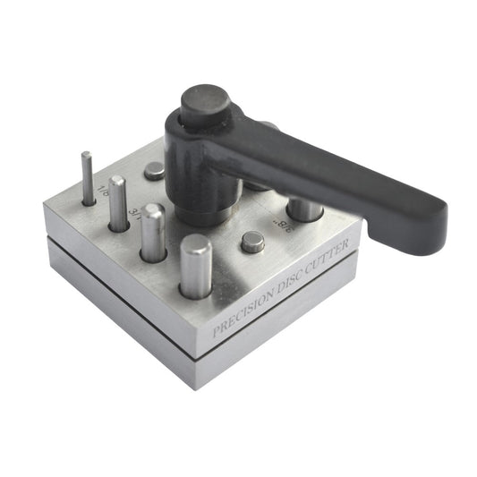 Disc Cutter Precision Round Shape with 7 Punches Size 1/8" - 1/2"