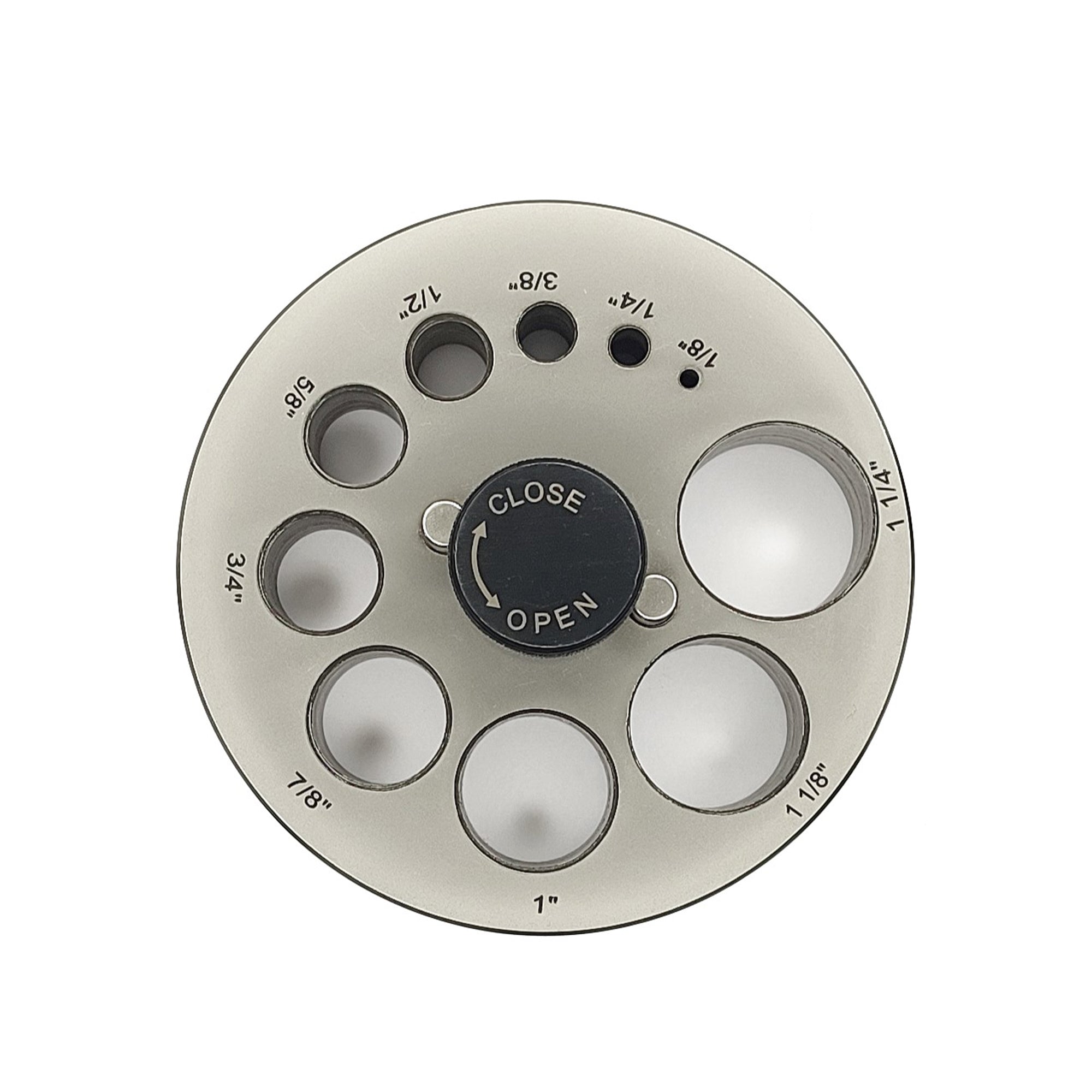 Disc Cutter Round Shape with 10 Punches Size 1/8"-1 1/4" Diameter