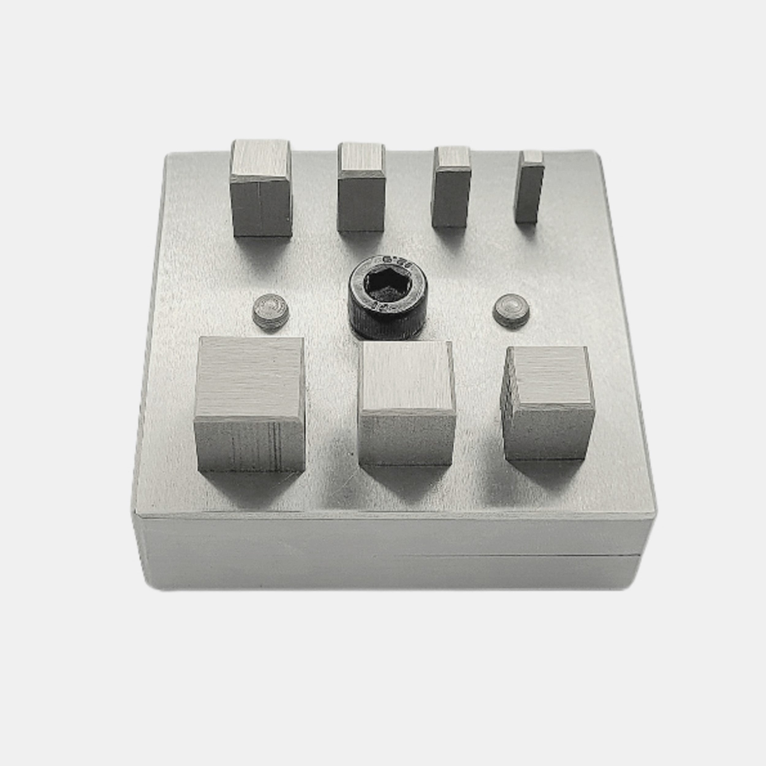 Square Shape Disc Cutter with Set of 7 Punches Size 4mm-16mm