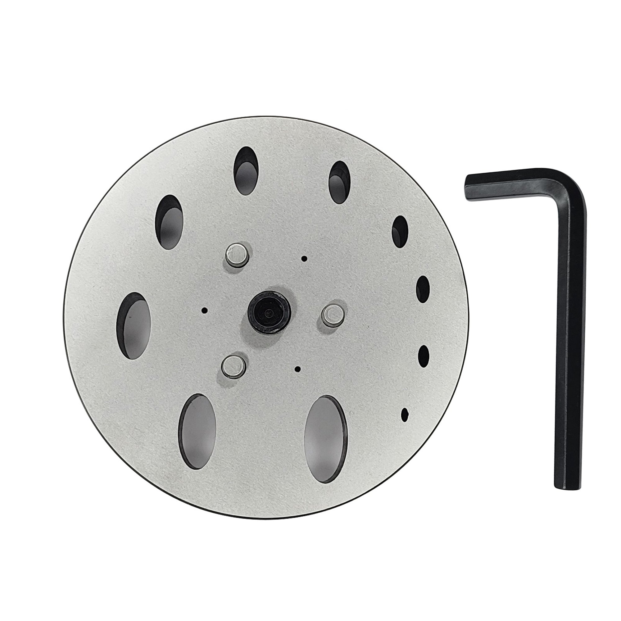 Oval Shape Disc Cutter with Set of 10 Punches Size 5mm-31mm