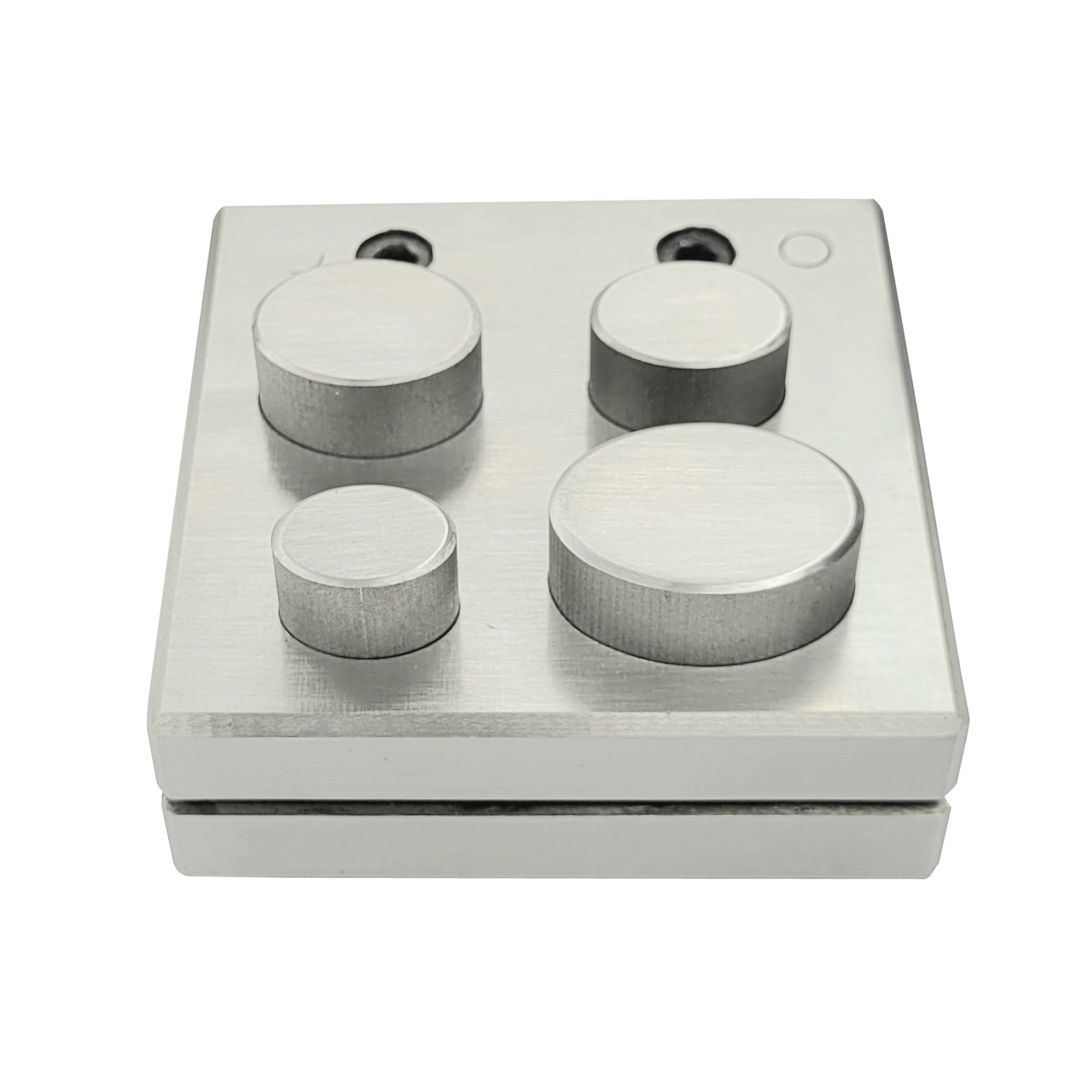Oval Shape Disc Cutter with Set of 4 Punches- Size 13mm-30mm Jewelry Making Tool