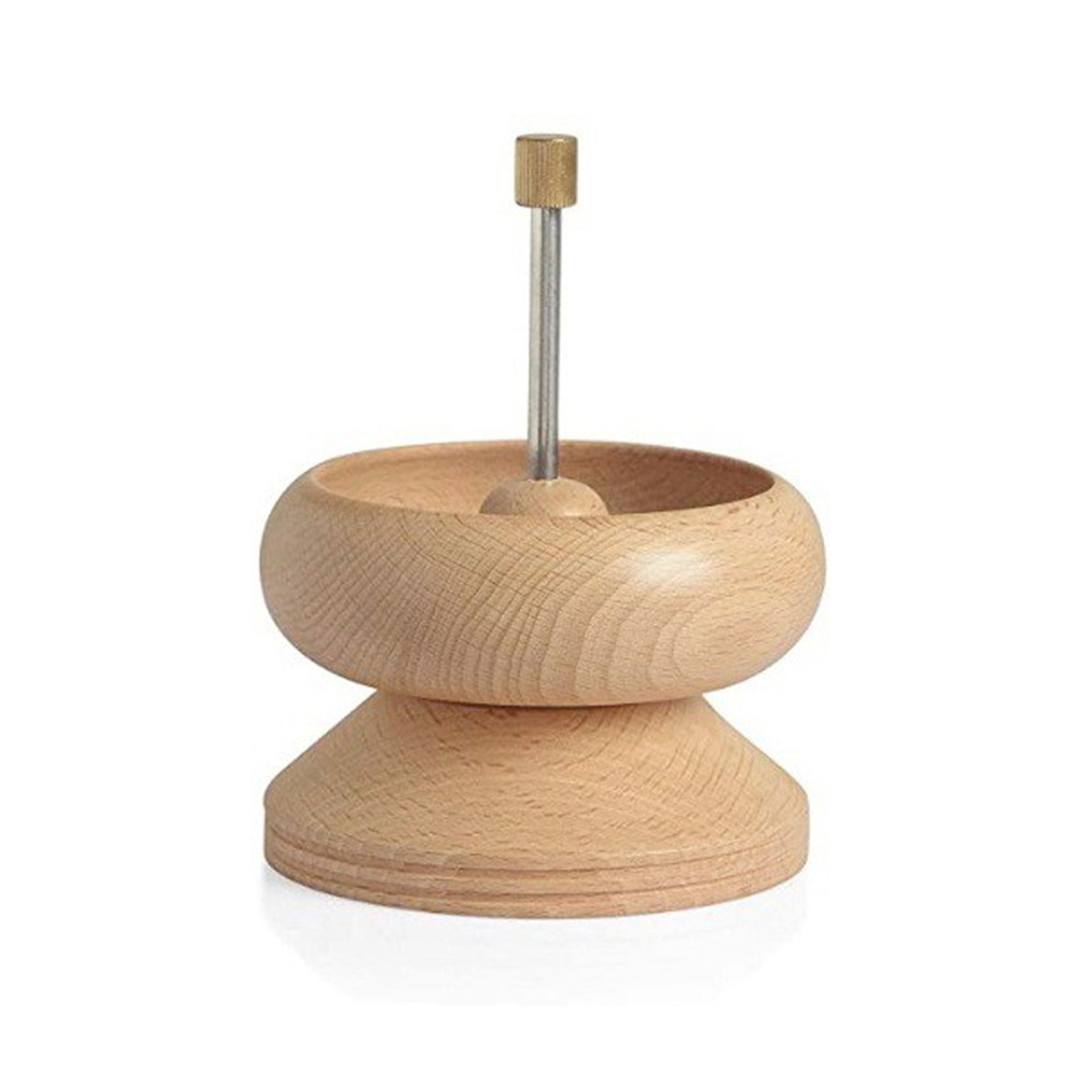 Large Wooden Bead Spinner with Needles - Jewelry & Bead Making Tool
