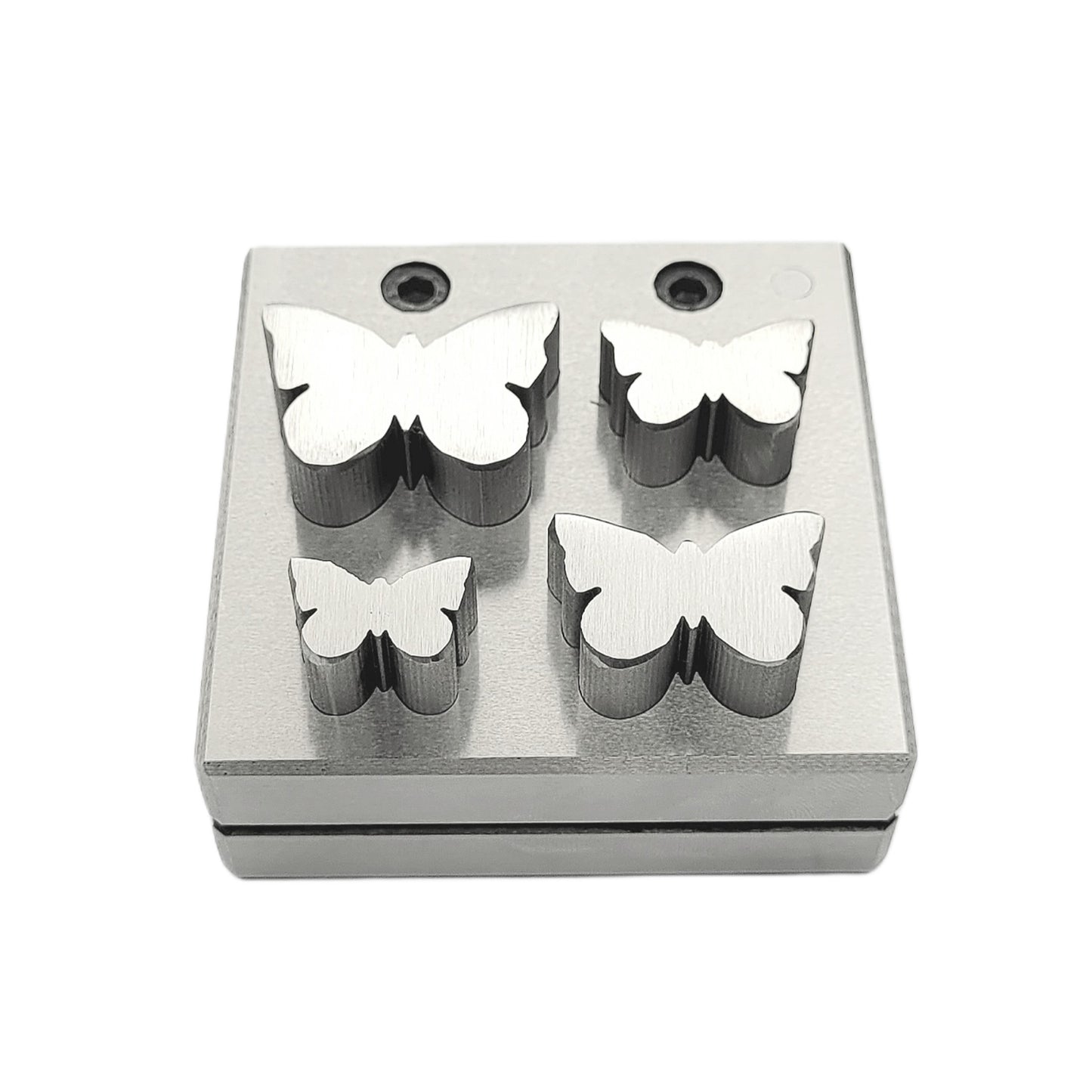Butterfly Shape Disc Cutter with Set of 4 Punches Size 15mm-26mm
