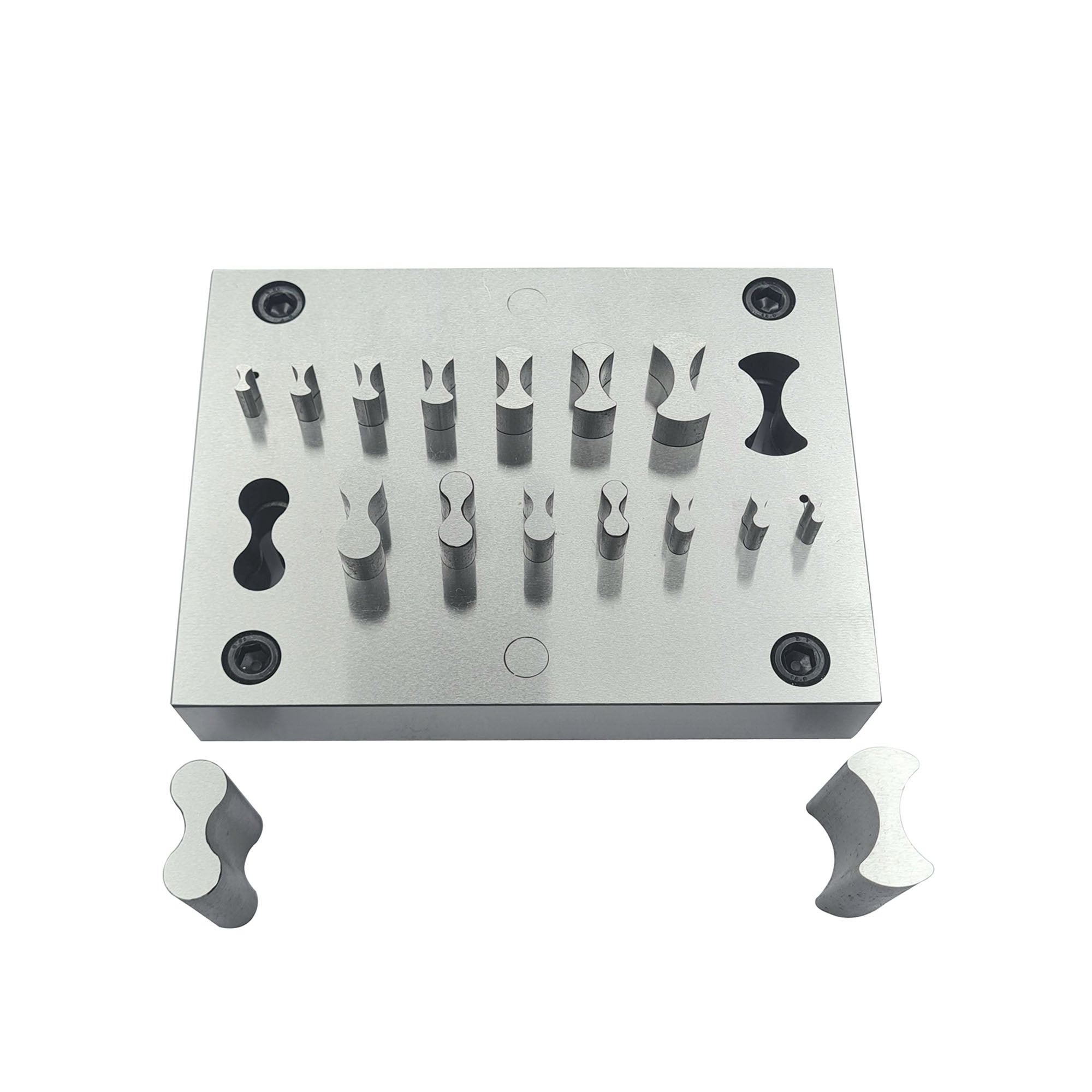Jewelry Chain Shape Disc Cutter with Set of 16 Punches - Size 6.3mm to 25.3mm