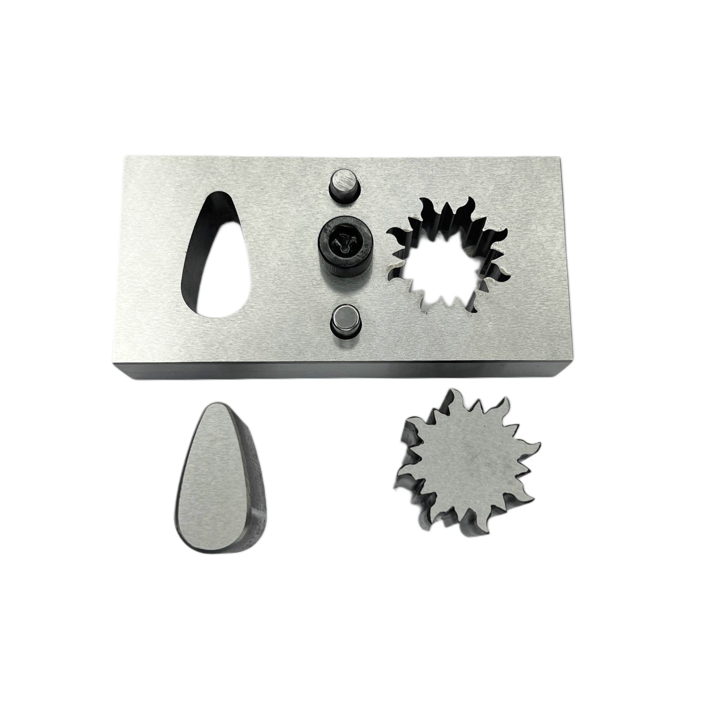 Disc Cutter Sun Shape Set of 2 Different Sizes Punches - Jewelry Making Die