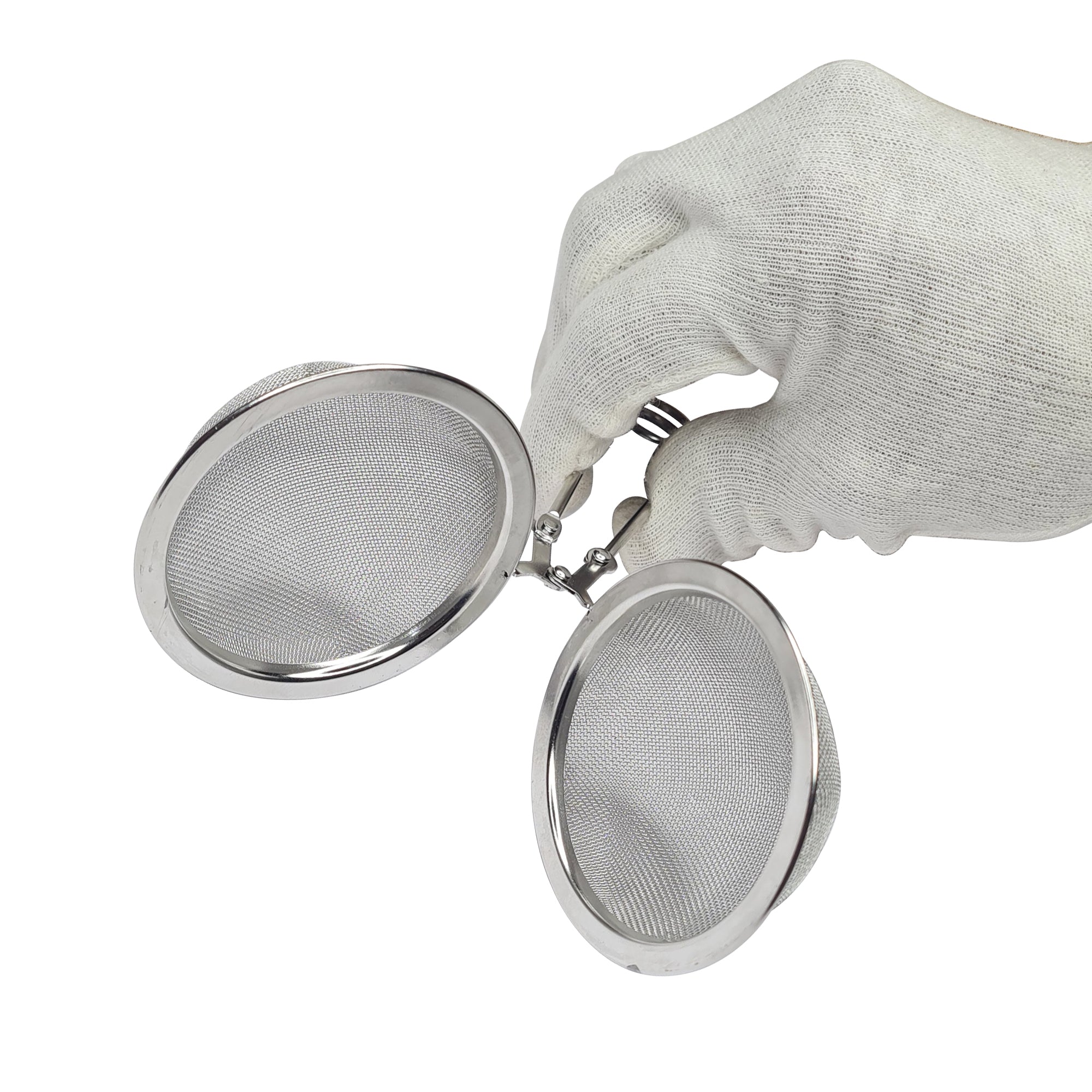 Ultrasonic Cleaning Large Basket Self Closing Parts Cleaner Mesh Screen 65mm