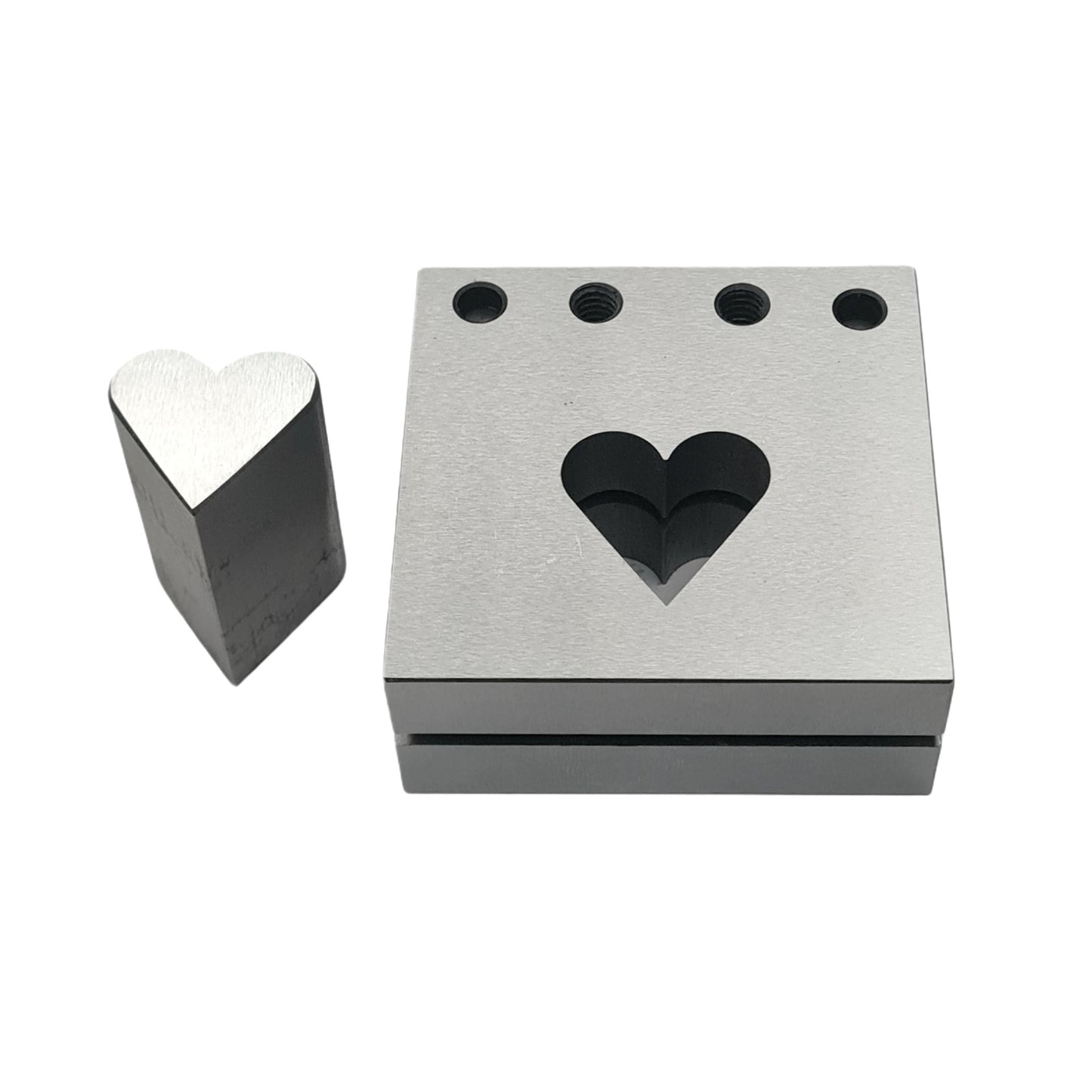 Heart Shape Disc Cutter Single Punch Size 25mm - Jewelry Making Die
