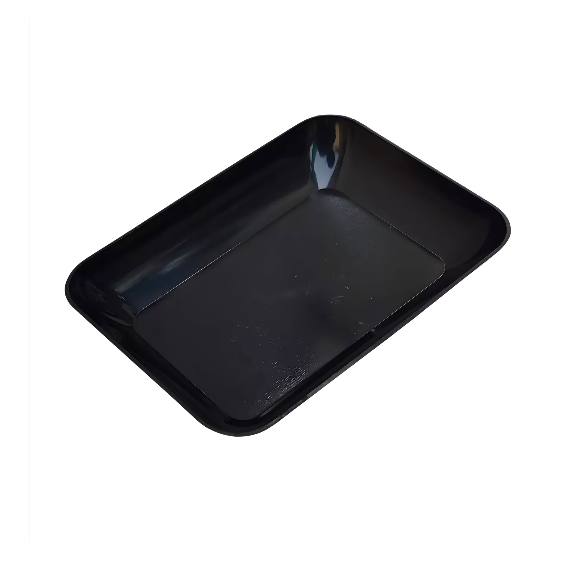 Hollow Black Tray Jewelry Tool for Sorting Pearls Stones Beads 4" x 2-1/2"