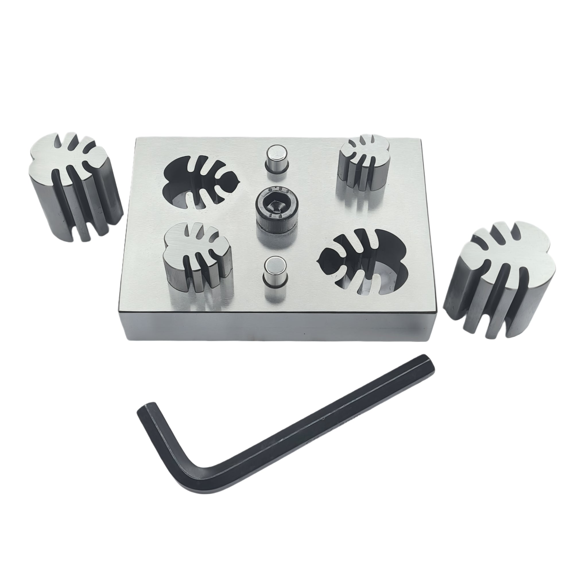 Monstera Leaf Shape Disc Cutter - Set of 4 Punches 16mm to 28mm - Jewelry Tools