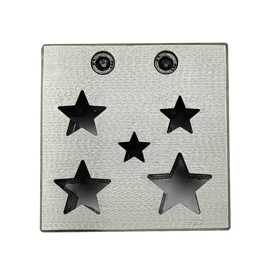 Star Shape Disc Cutter with Set of 5 Punches Size 12mm-25mm