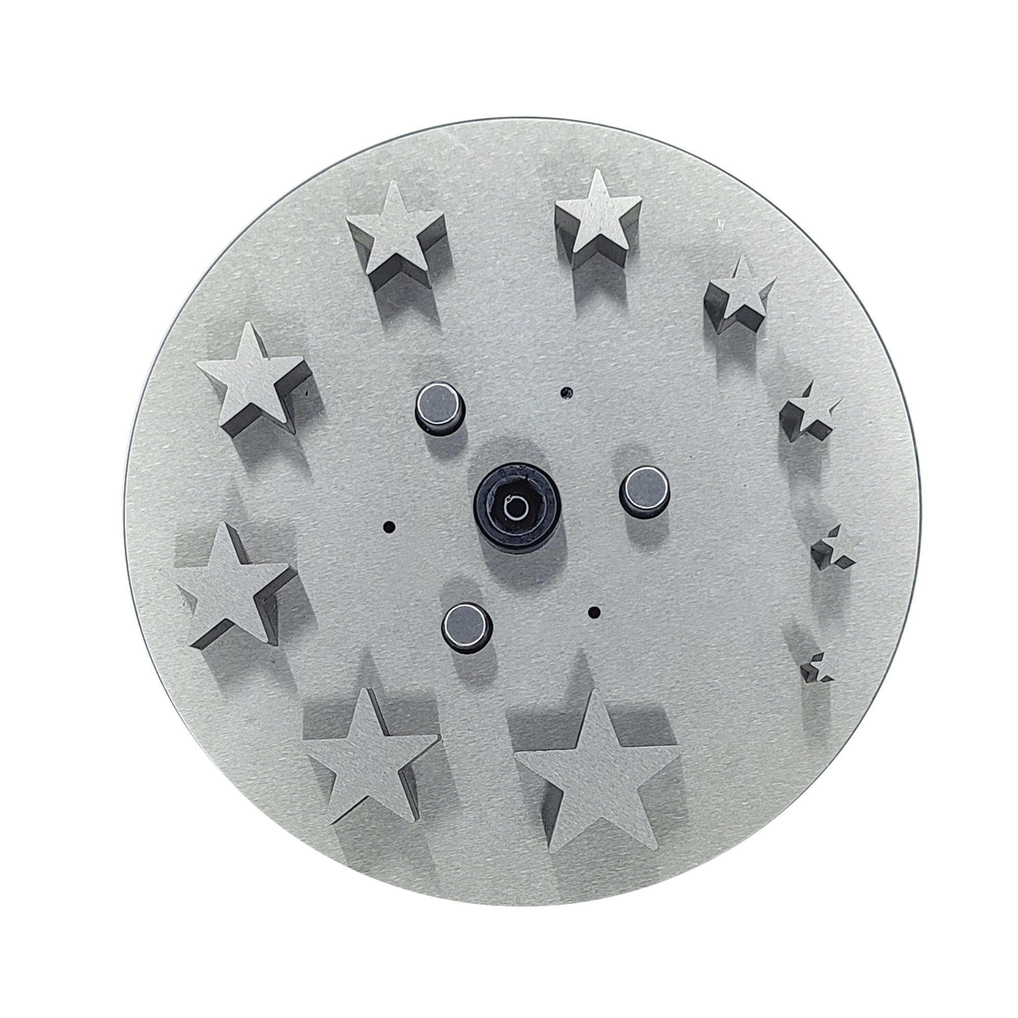Star Shape Disc Cutter with Set of 10 Punches Size 4mm-31mm