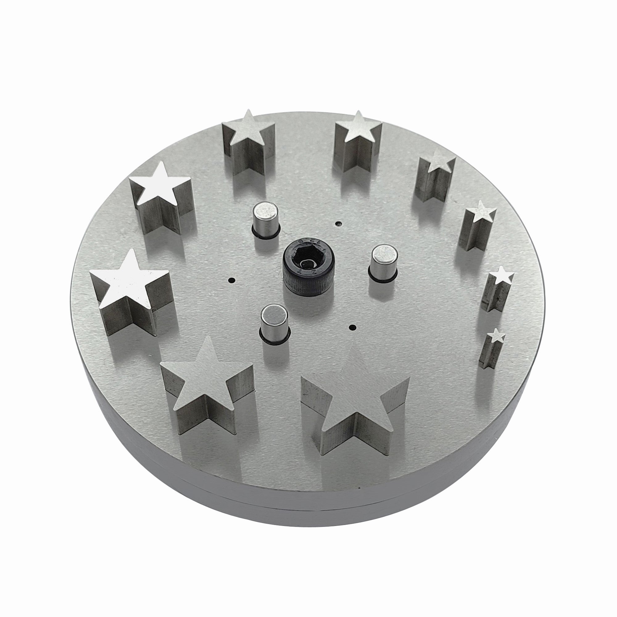 Star Shape Disc Cutter with Set of 10 Punches Size 4mm-31mm