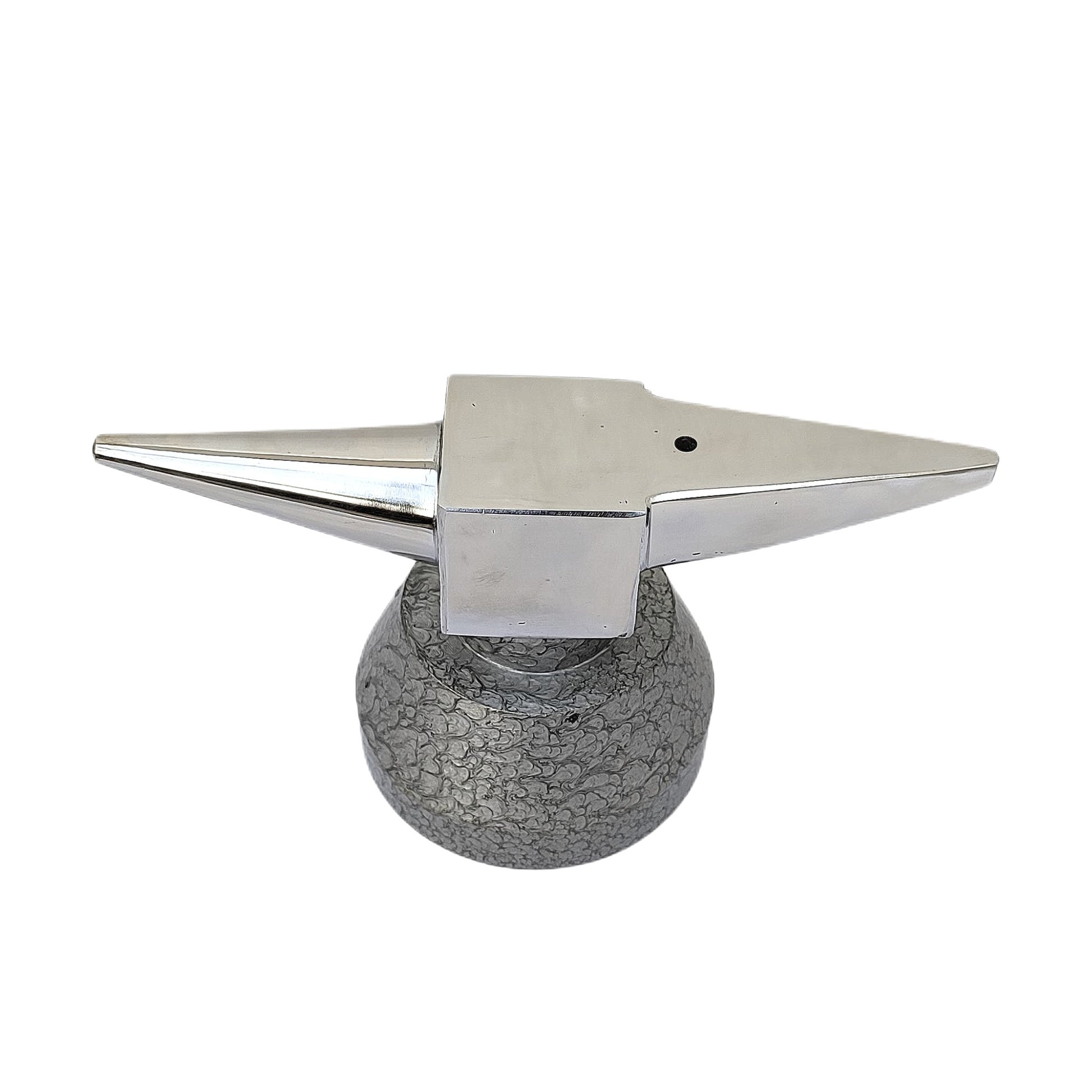 Extra Heavy Horn Anvil with Round Base - Metal Forming Work Surface Tool