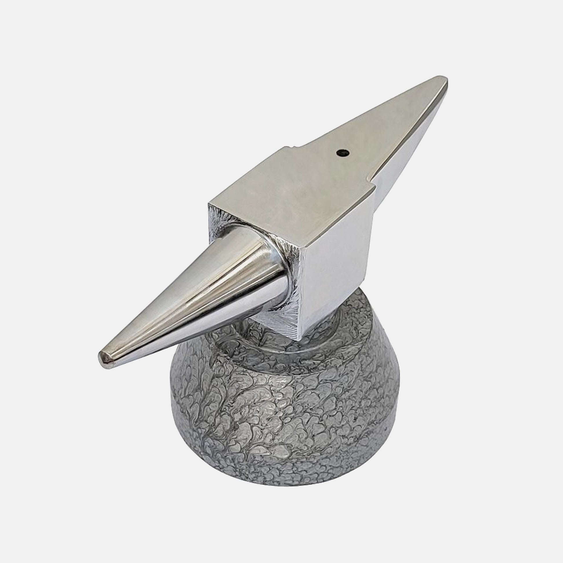 Extra Heavy Horn Anvil with Round Base - Metal Forming Work Surface Tool