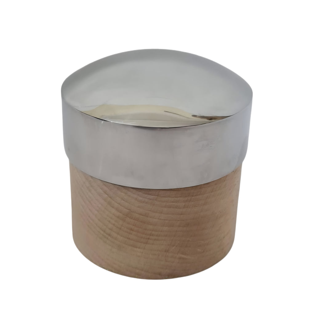 Medium Dome Bench Anvil Wood Base - Jewelry Making Metal Forming Shaping Tool