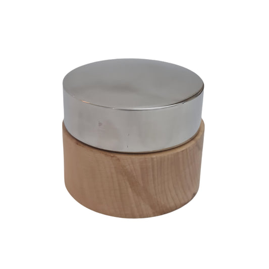 Low Dome Bench Block Anvil with Wooden Base Surface Metal Forming Jewelry Making