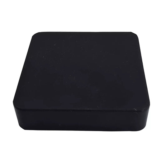 Bench Block Rubber 4" x 4" x 1" for Steel Block Dapping- Metal Forming Stamping