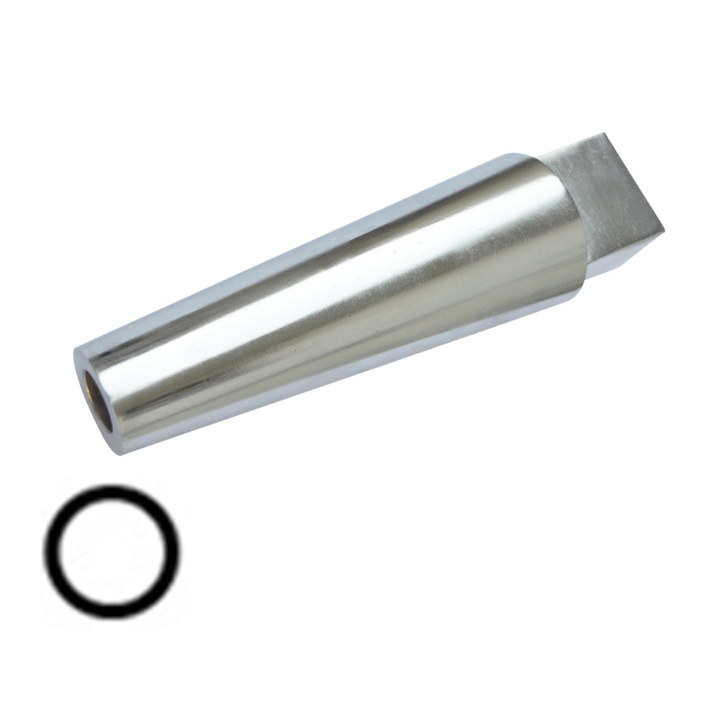 2 PC 9" Steel Round & Oval Tapered Mandrels with Tang Size:1-3/4" to 2-3/4"