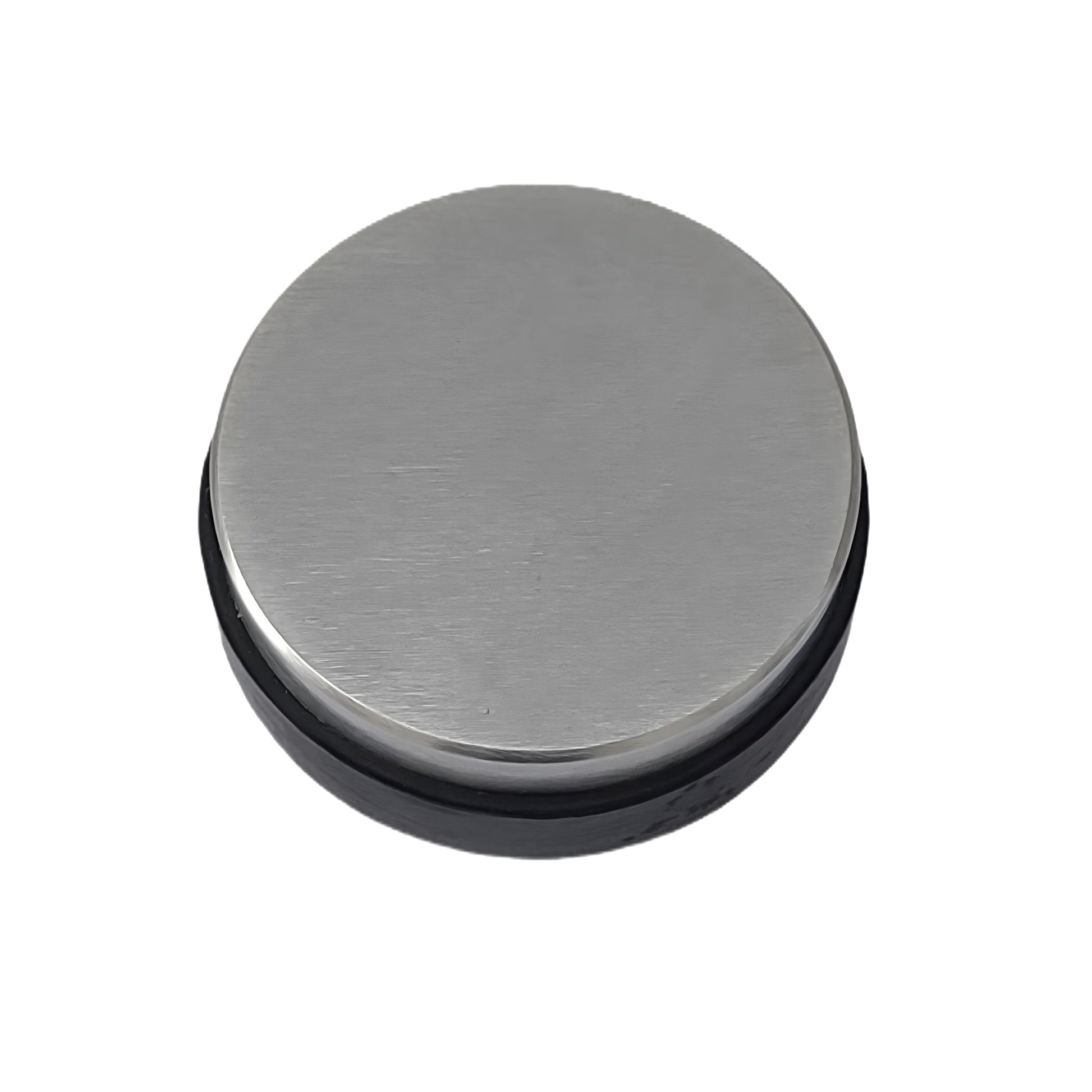 3" Round Bench Block Steel Fixed on Rubber Anvil - Work Surface Jewelry Tool