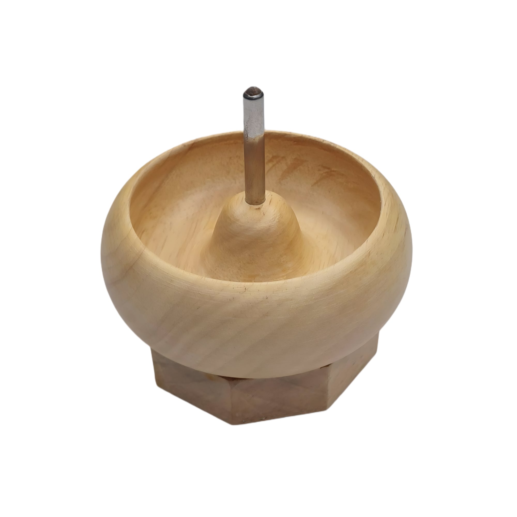 Wooden Mini Bead Spinner 3.62" x 3.62" x 3.62" -Jewelry Making Stringing Beading