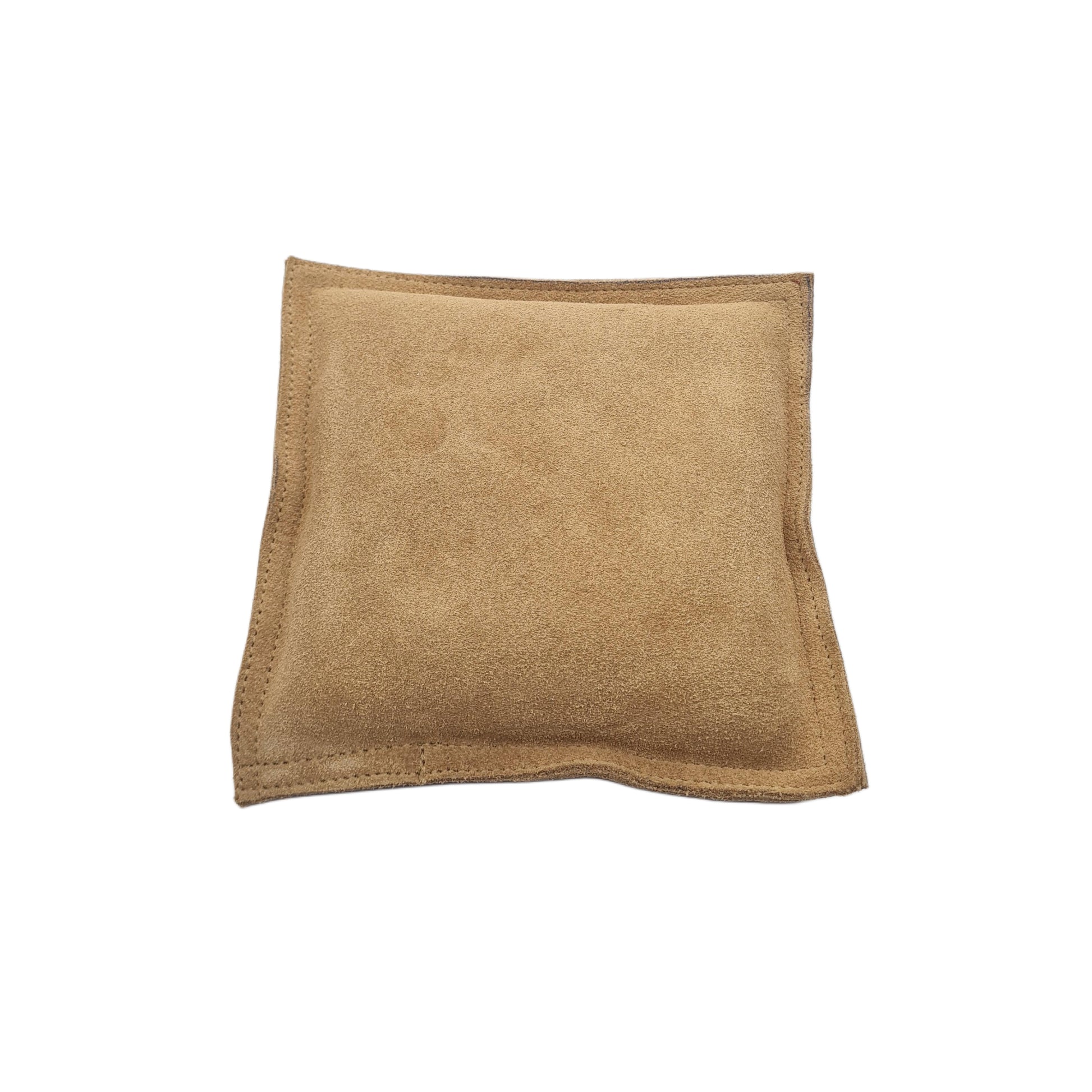 2 Pc 6" Round & Square Leather Sandbags Cushion - Metal Dapping Stamp Hammer