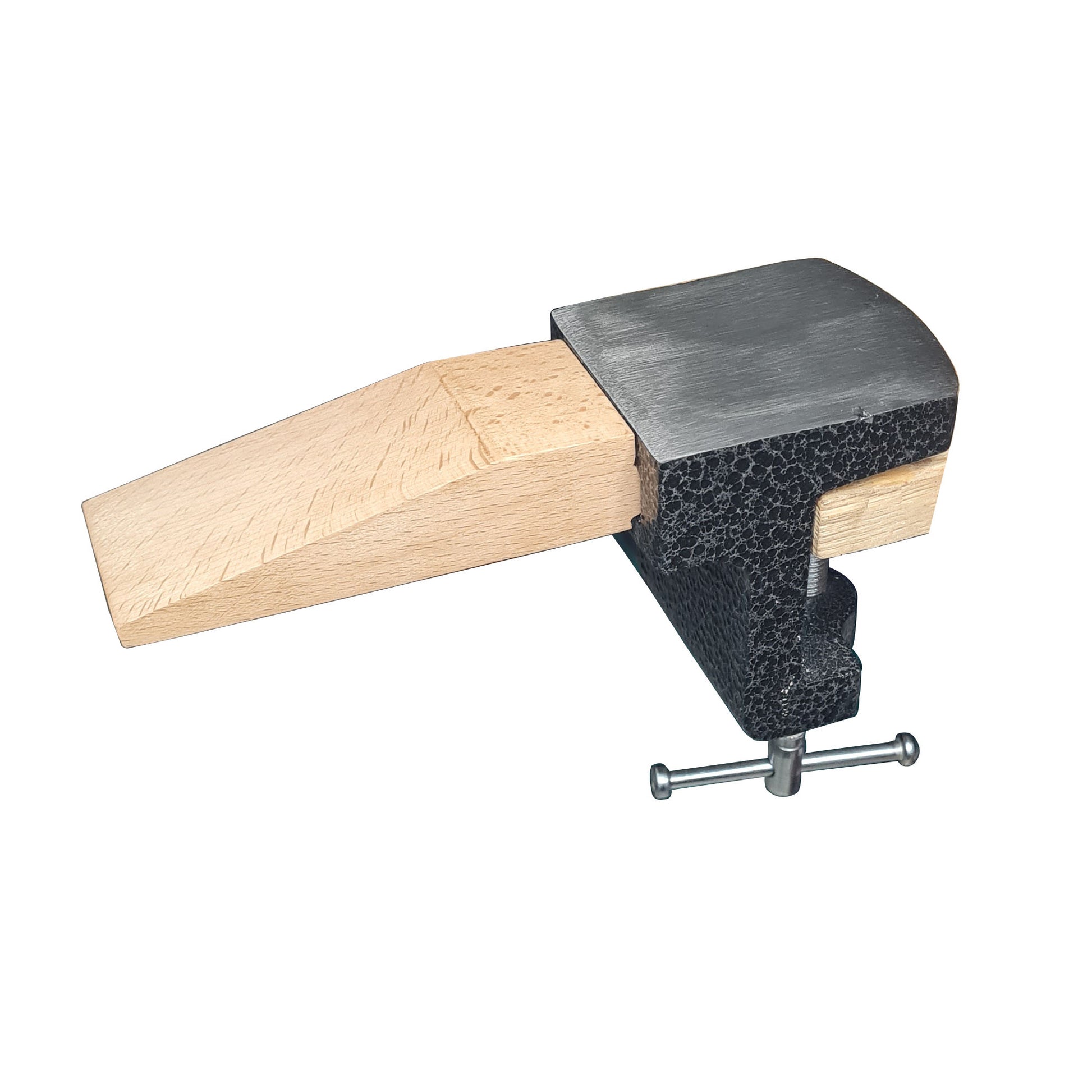 Jewelers Bench Pin Steel Block Anvil Mounting Holder - Jewelry Bench Making Tool