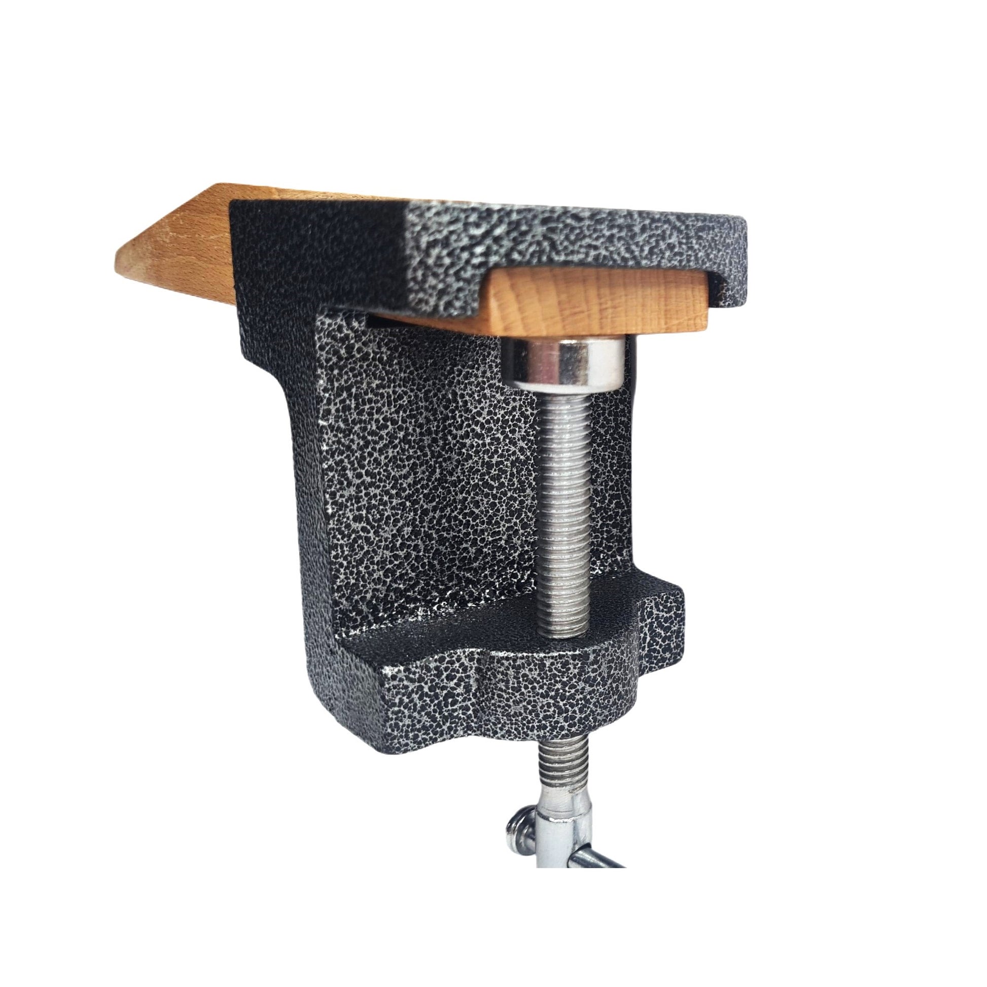 Jewelers Bench Pin Steel Block Anvil Mounting Holder - Jewelry Making Tool