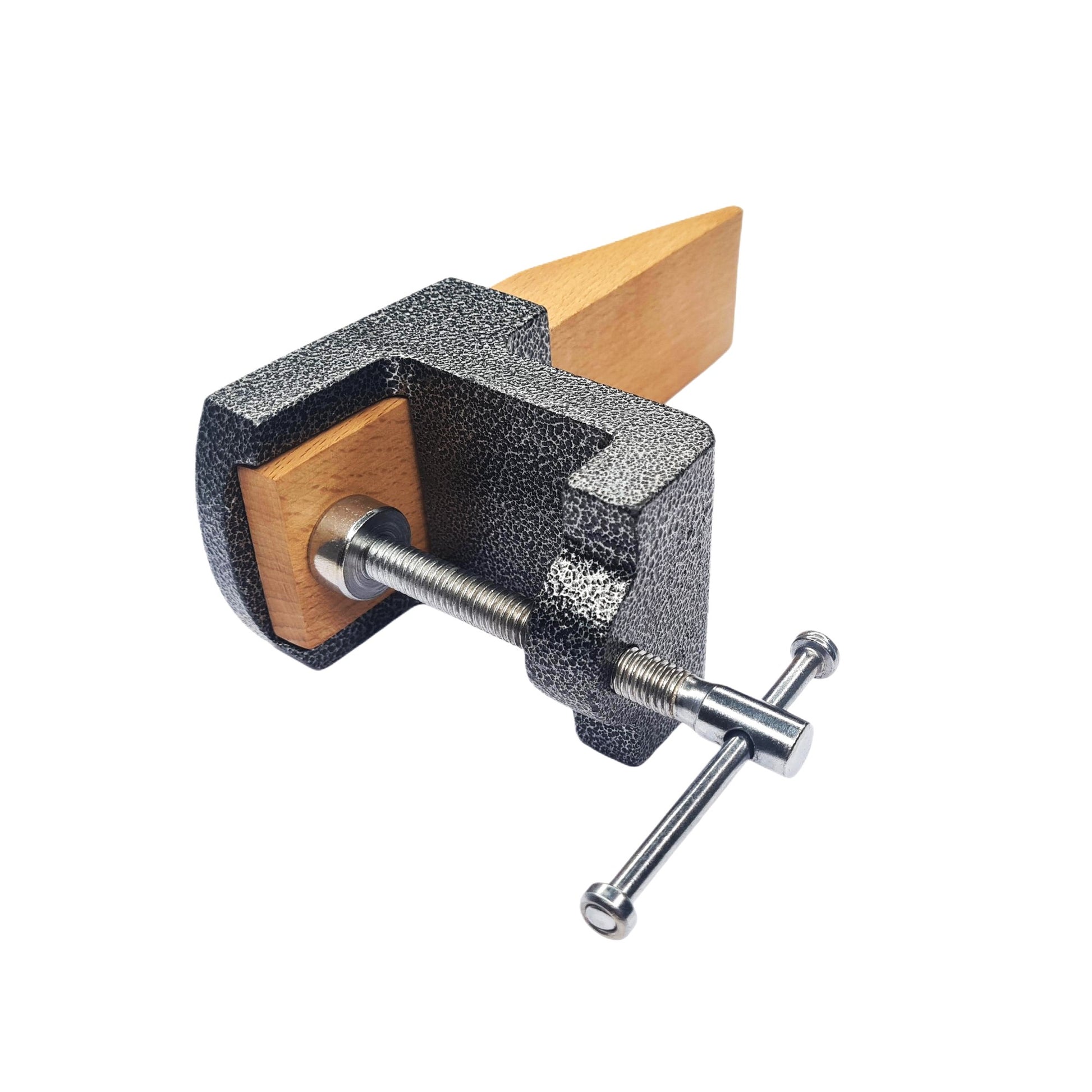 Jewelers Bench Pin Steel Block Anvil Mounting Holder - Jewelry Making Tool