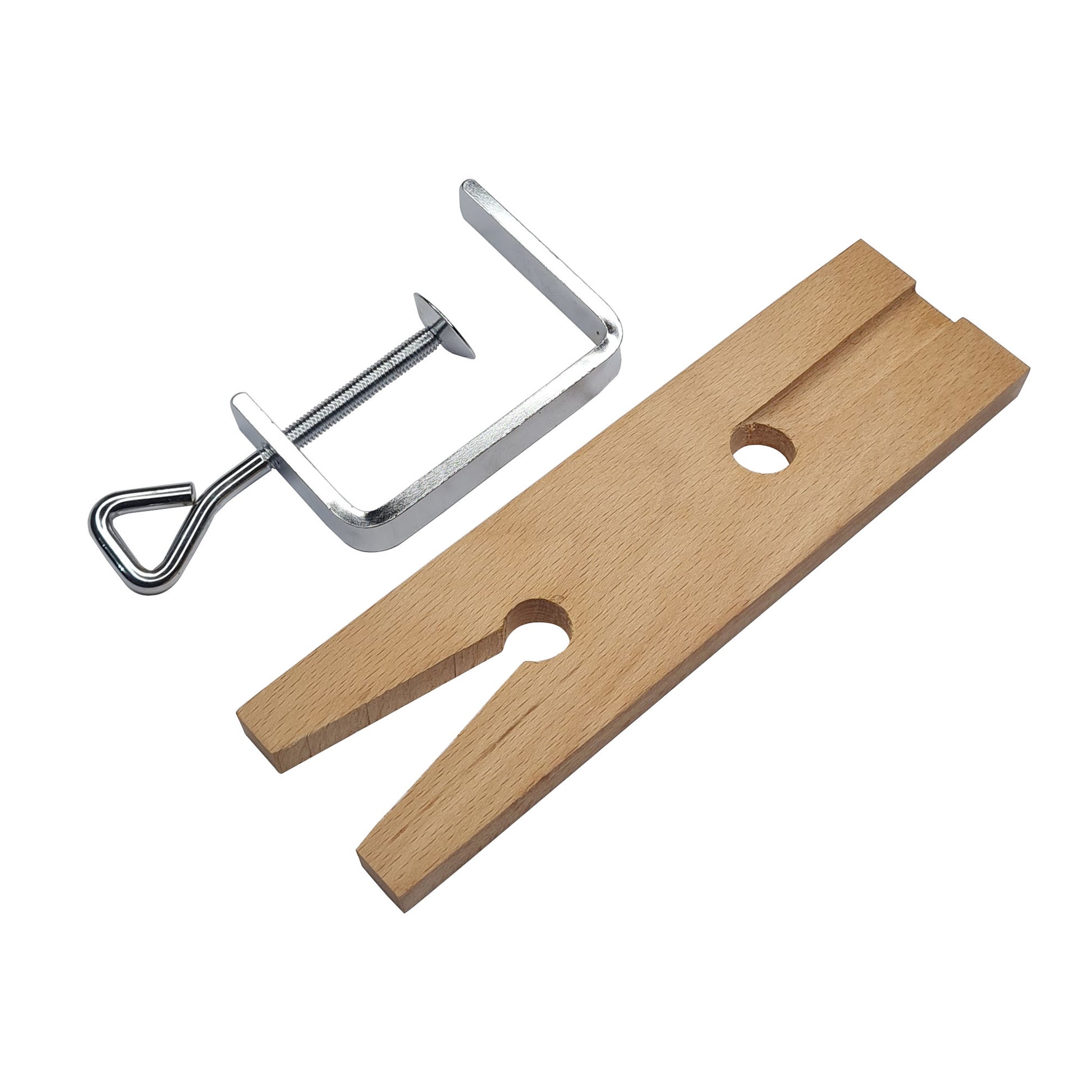 Jewelers V-Slot Bench Pin Bench V Slotted With Clamp for Workbench Jewelry Tools