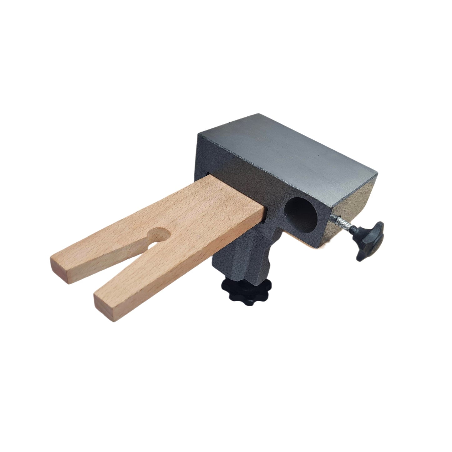 Bench Anvil Combo Kit with Round Bracelet and Ring Mandrel Anvil and V Slot Bench Pin