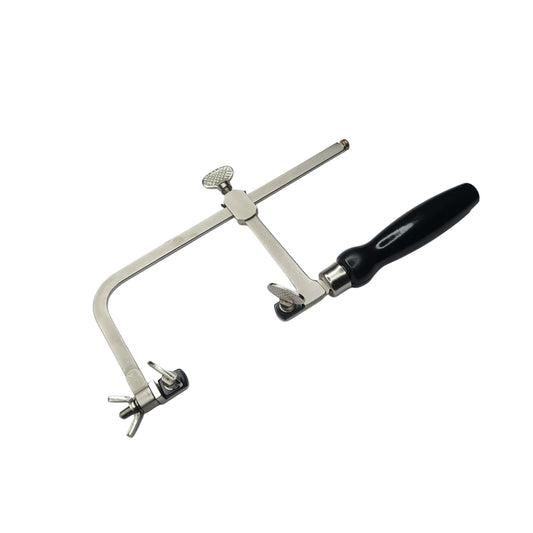 3" Jewelers Adjustable Saw Frame with Tension Screw & Saw Blade Set Size: 4/0-2