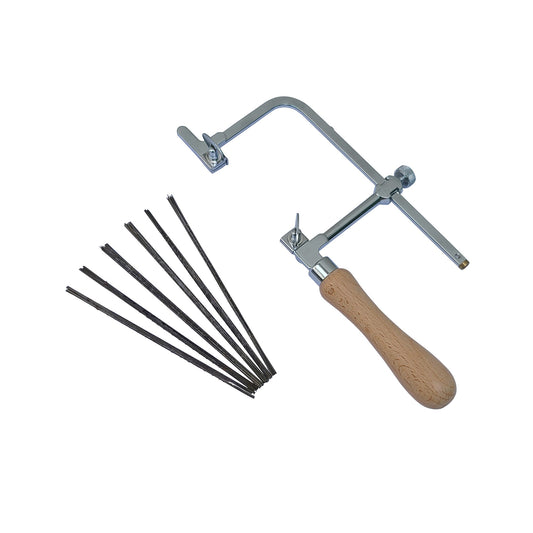 Jewelers Saw Frame Adjustable Type & 144 Grade Blades 1/0 - 6/0 - Jewelry Tool