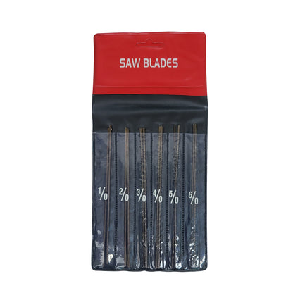 Jewelers Saw Frame Adjustable Type & 144 Grade Blades 1/0 - 6/0 - Jewelry Tool