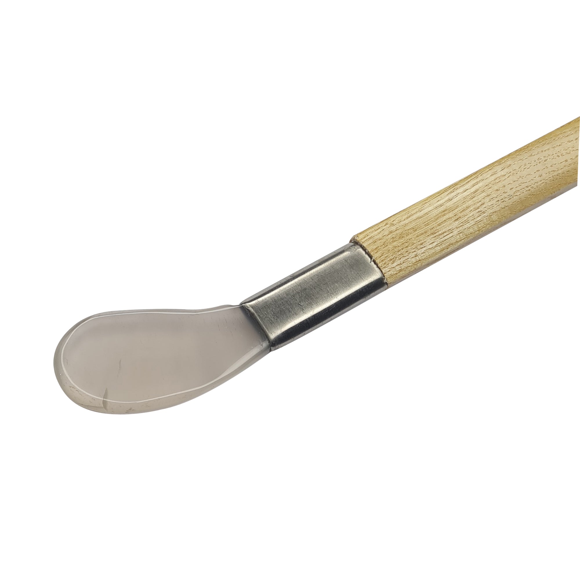 Agate Burnisher with Wooden Handle - Thumb Nail Style #5 - Jewelry Making Tool