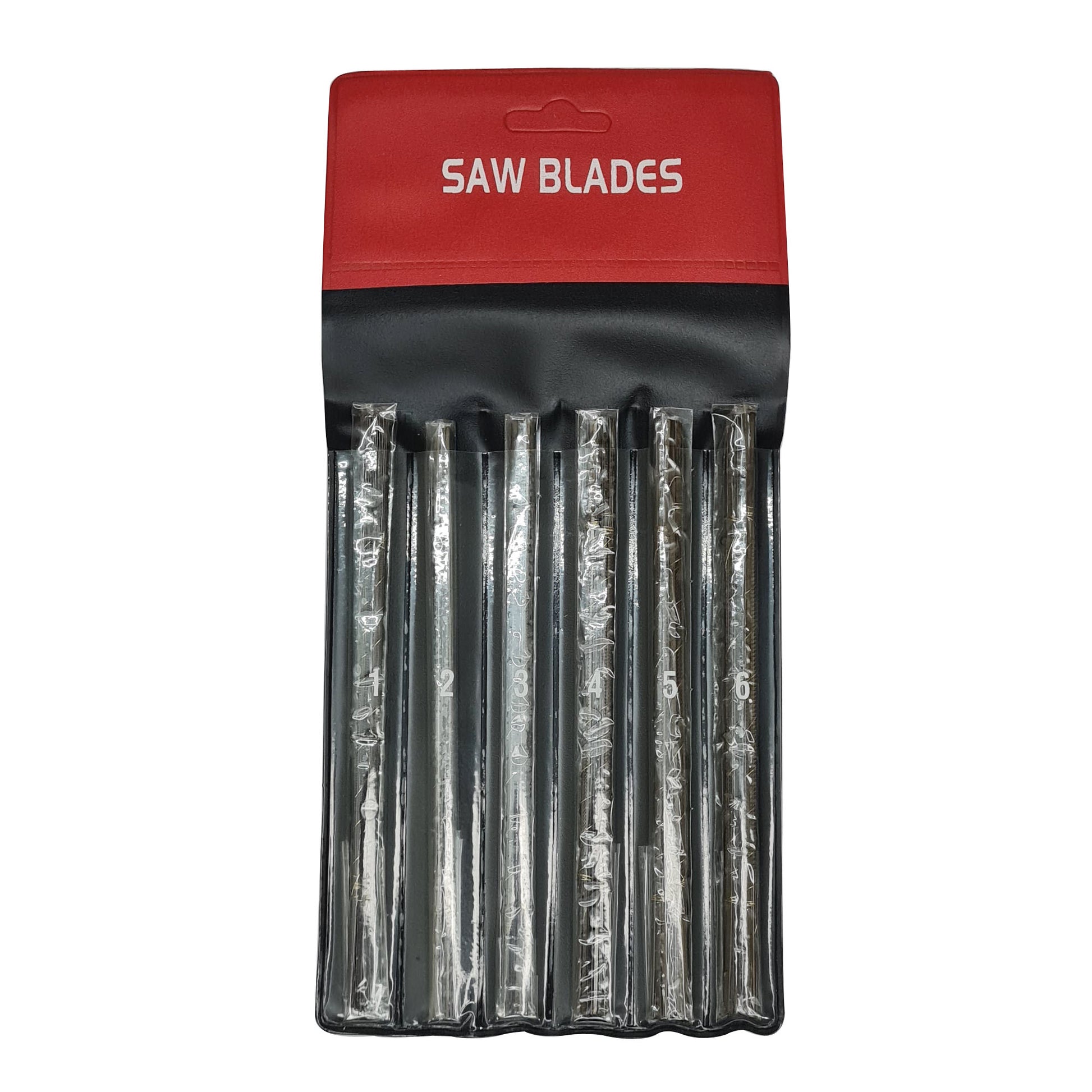 Sawblade Assortment 1 Gross 24 Each of Sizes 1, 2, 3, 4, 5 & 6 -Pack of  144 Pcs