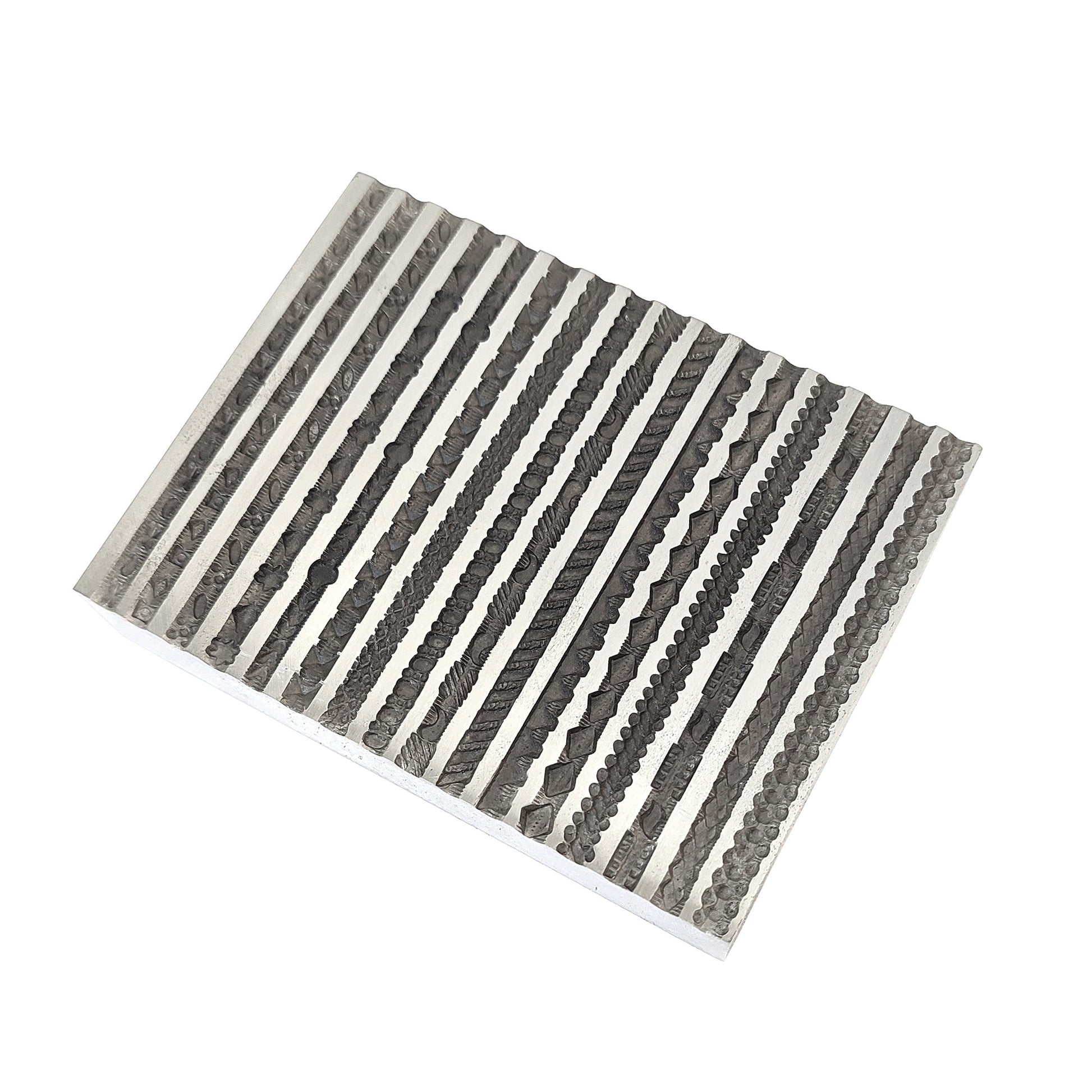 Design #2 Wire Impression Die 16 in 1 Pattern - Wire Bangle Die